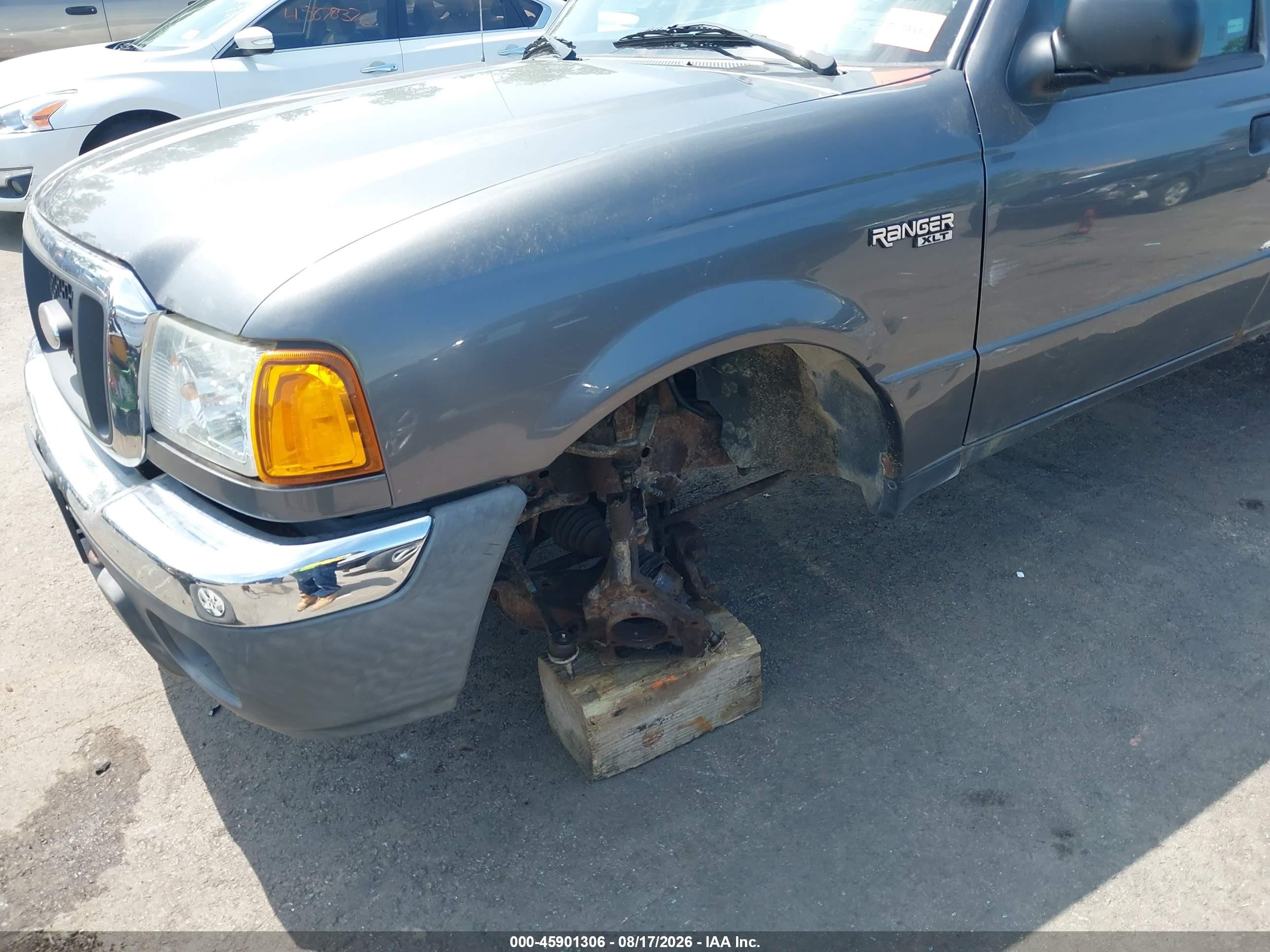 2004 Ford Ranger Xlt Gray vin: 1FTZR15E34TA18990
