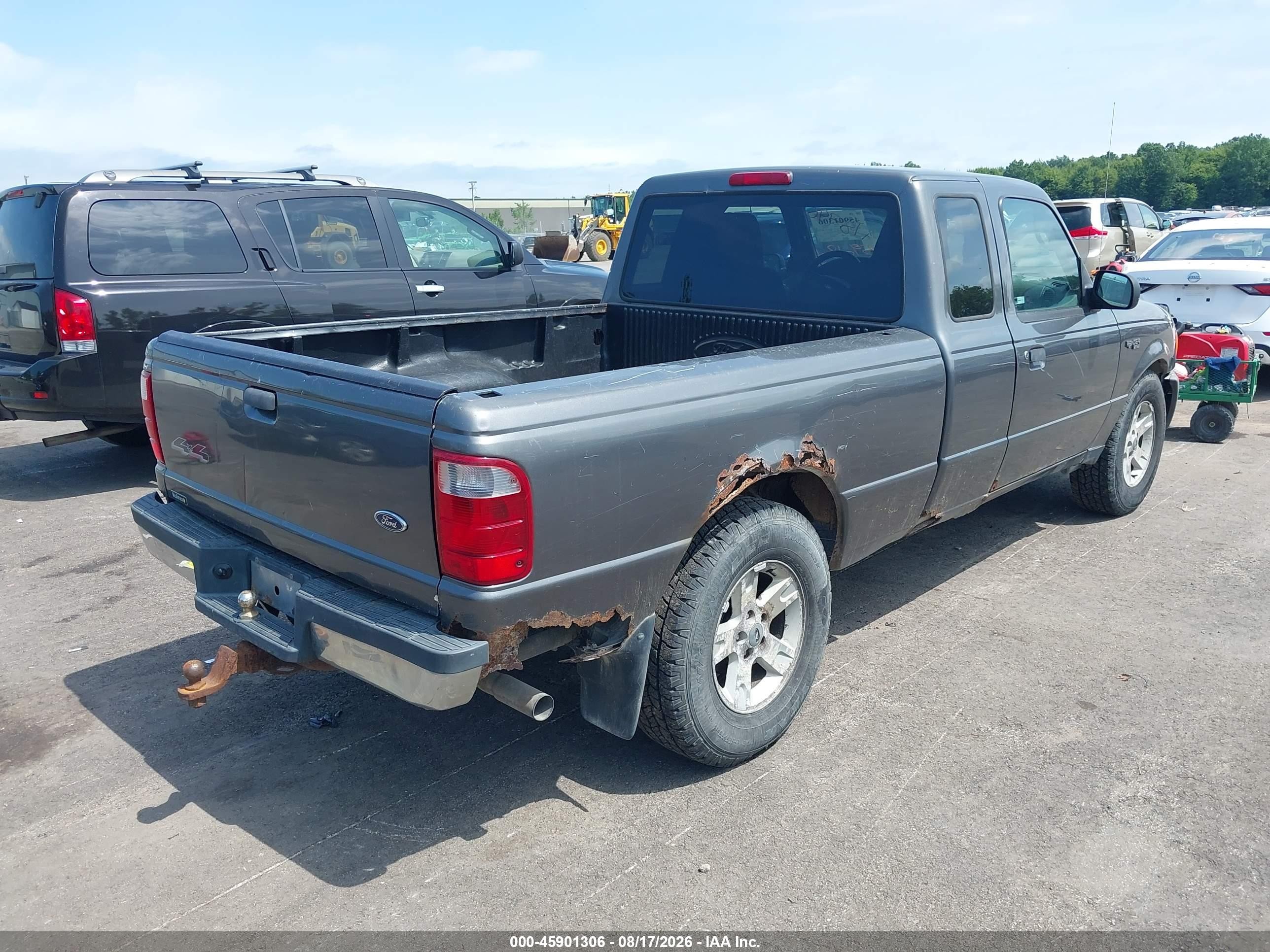 2004 Ford Ranger Xlt Gray vin: 1FTZR15E34TA18990
