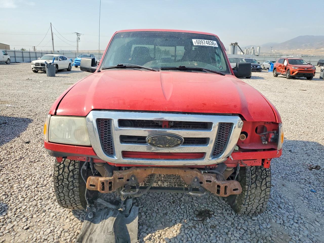 2011 Ford Ranger Super Cab Red vin: 1FTZR15E36PA05264