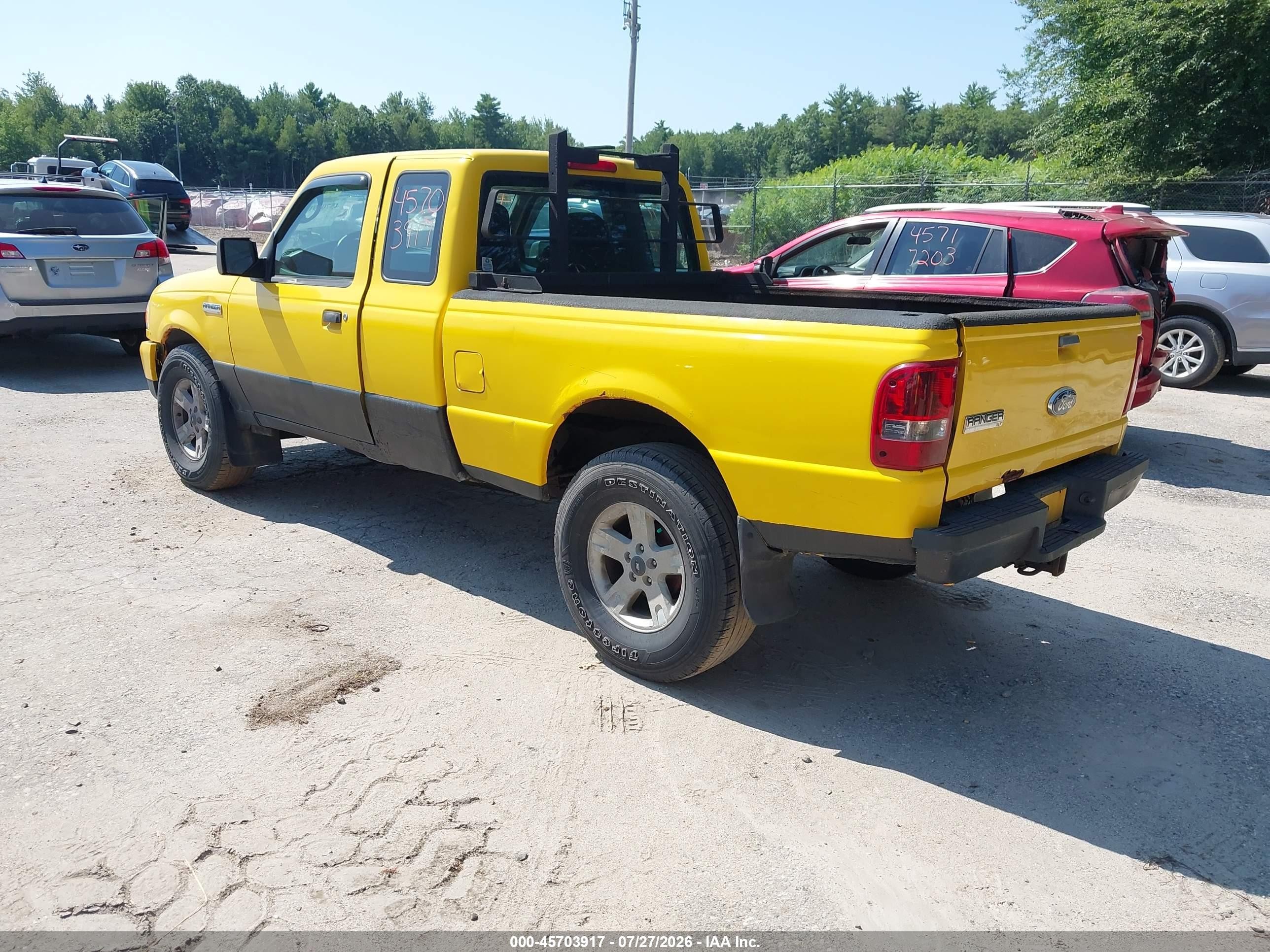 2006 Ford Ranger Fx4 Off-road/sport/xl/xlt Yellow vin: 1FTZR15E36PA17396