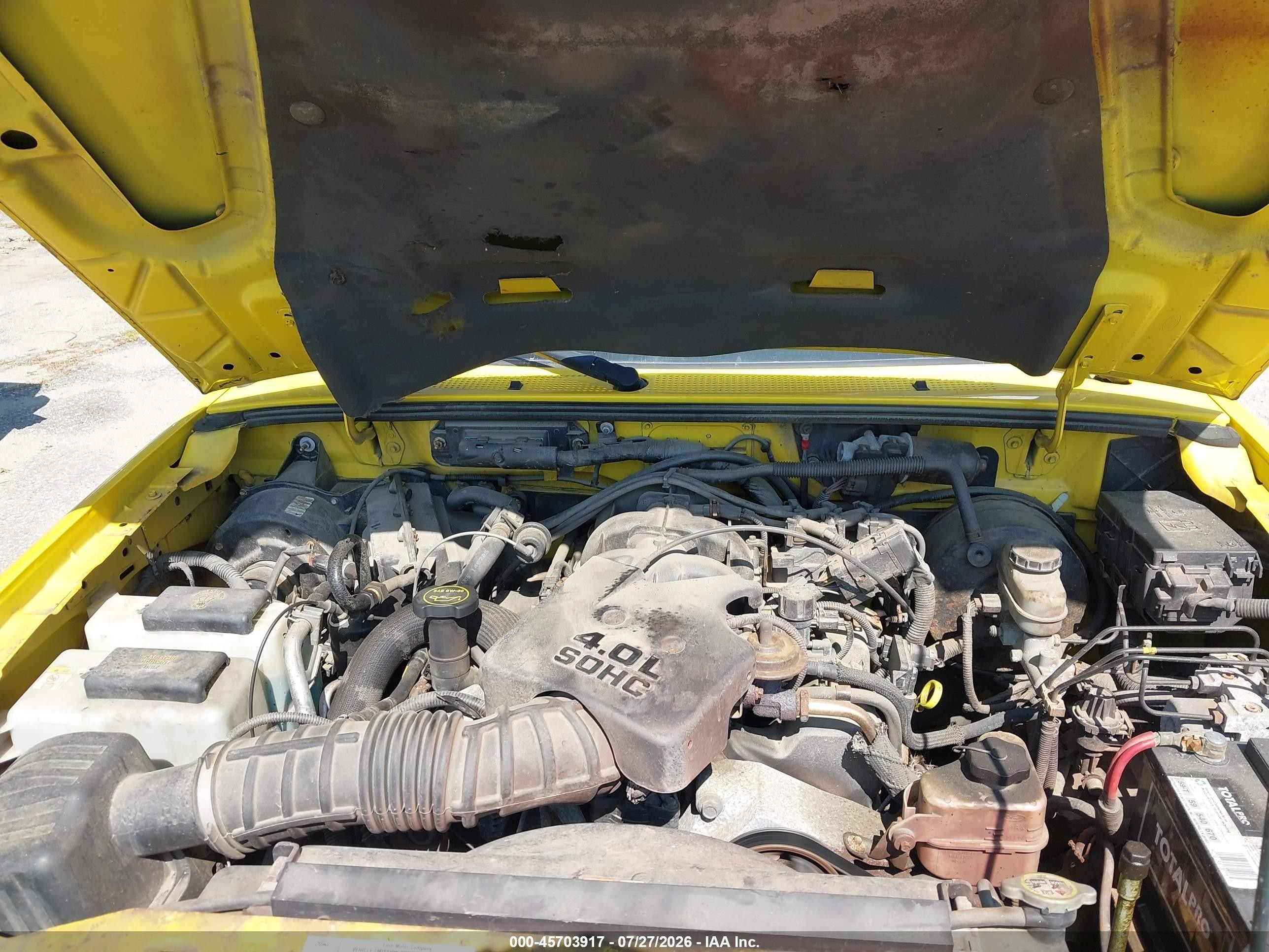 2006 Ford Ranger Fx4 Off-road/sport/xl/xlt Yellow vin: 1FTZR15E36PA17396