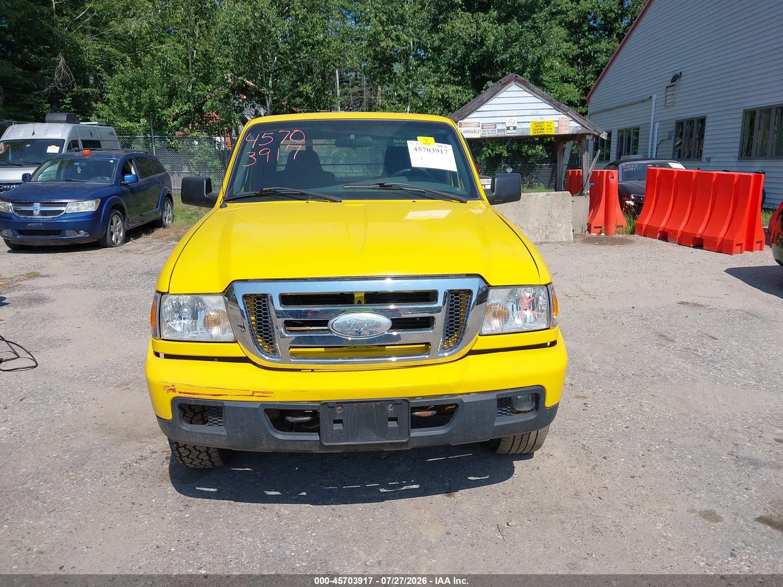 2006 Ford Ranger Fx4 Off-road/sport/xl/xlt Yellow vin: 1FTZR15E36PA17396