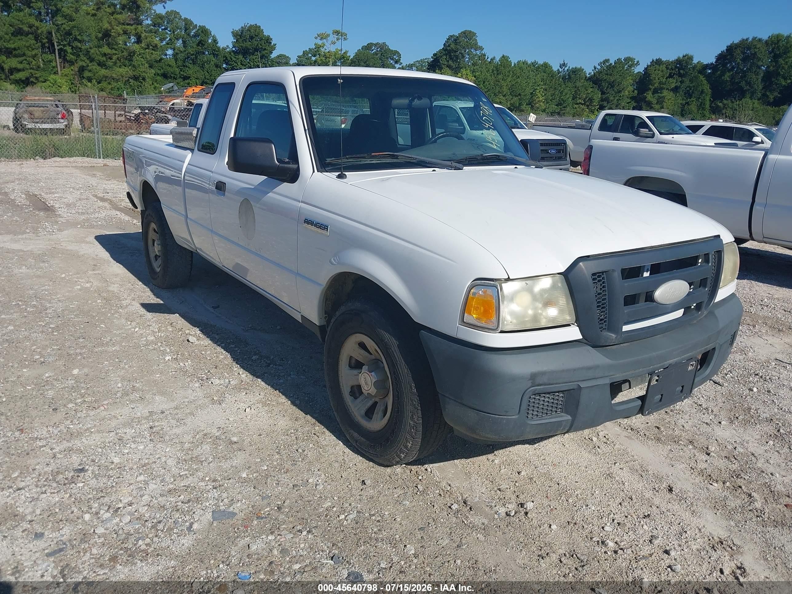 2007 Ford Ranger Fx4 Off-road/sport/xl/xlt Белый vin: 1FTZR15E37PA94982