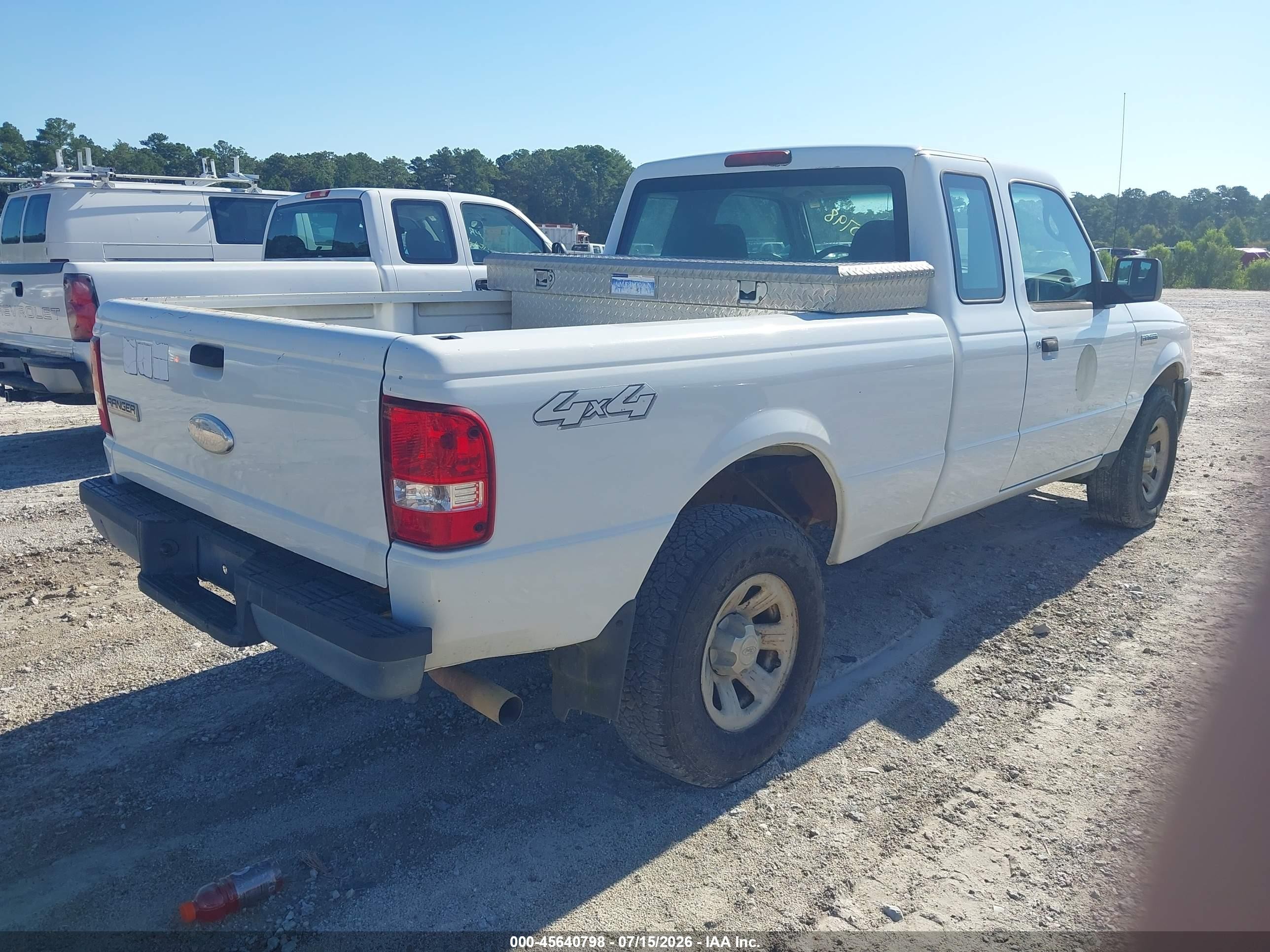 2007 Ford Ranger Fx4 Off-road/sport/xl/xlt Белый vin: 1FTZR15E37PA94982