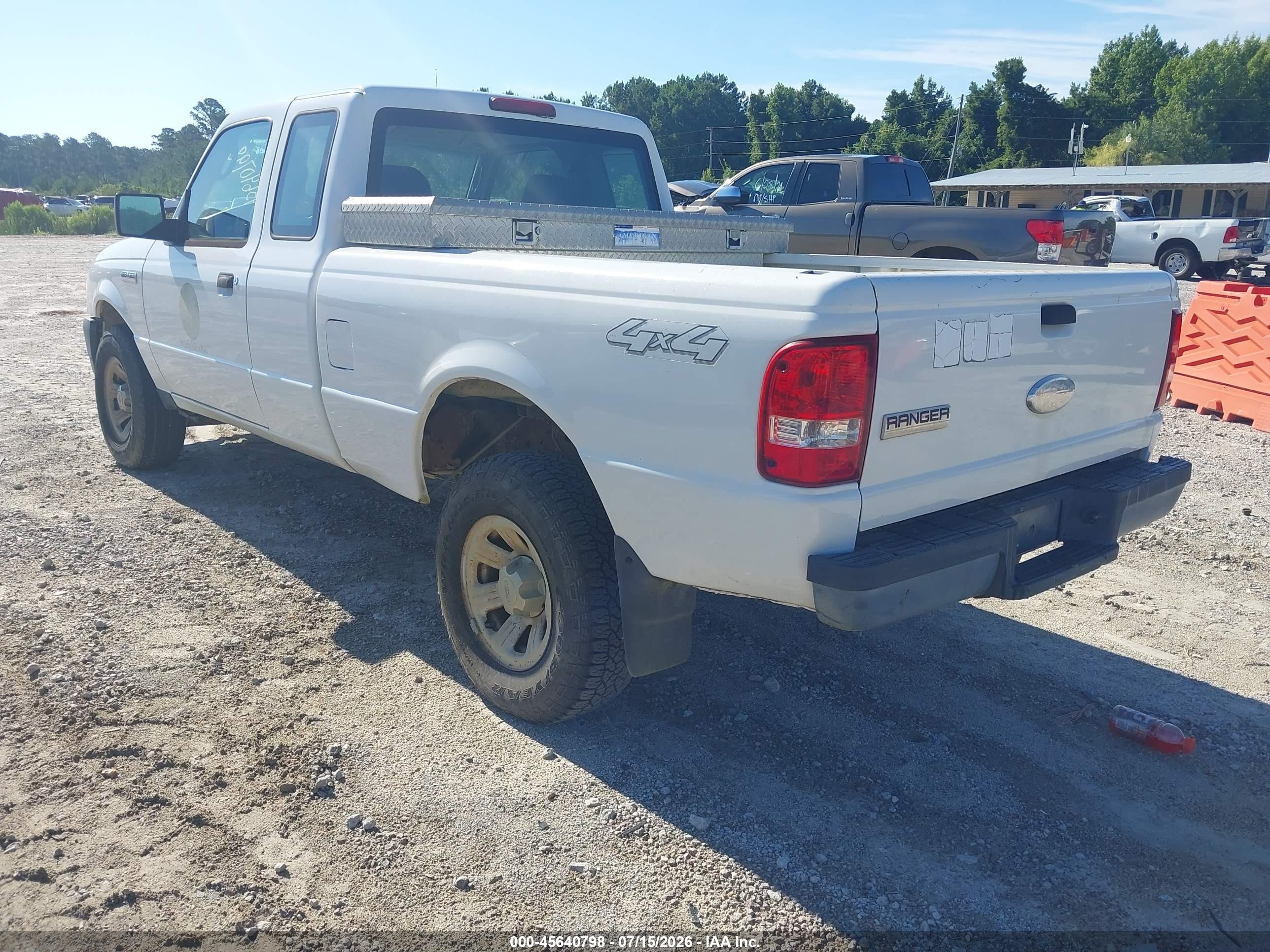 2007 Ford Ranger Fx4 Off-road/sport/xl/xlt Белый vin: 1FTZR15E37PA94982