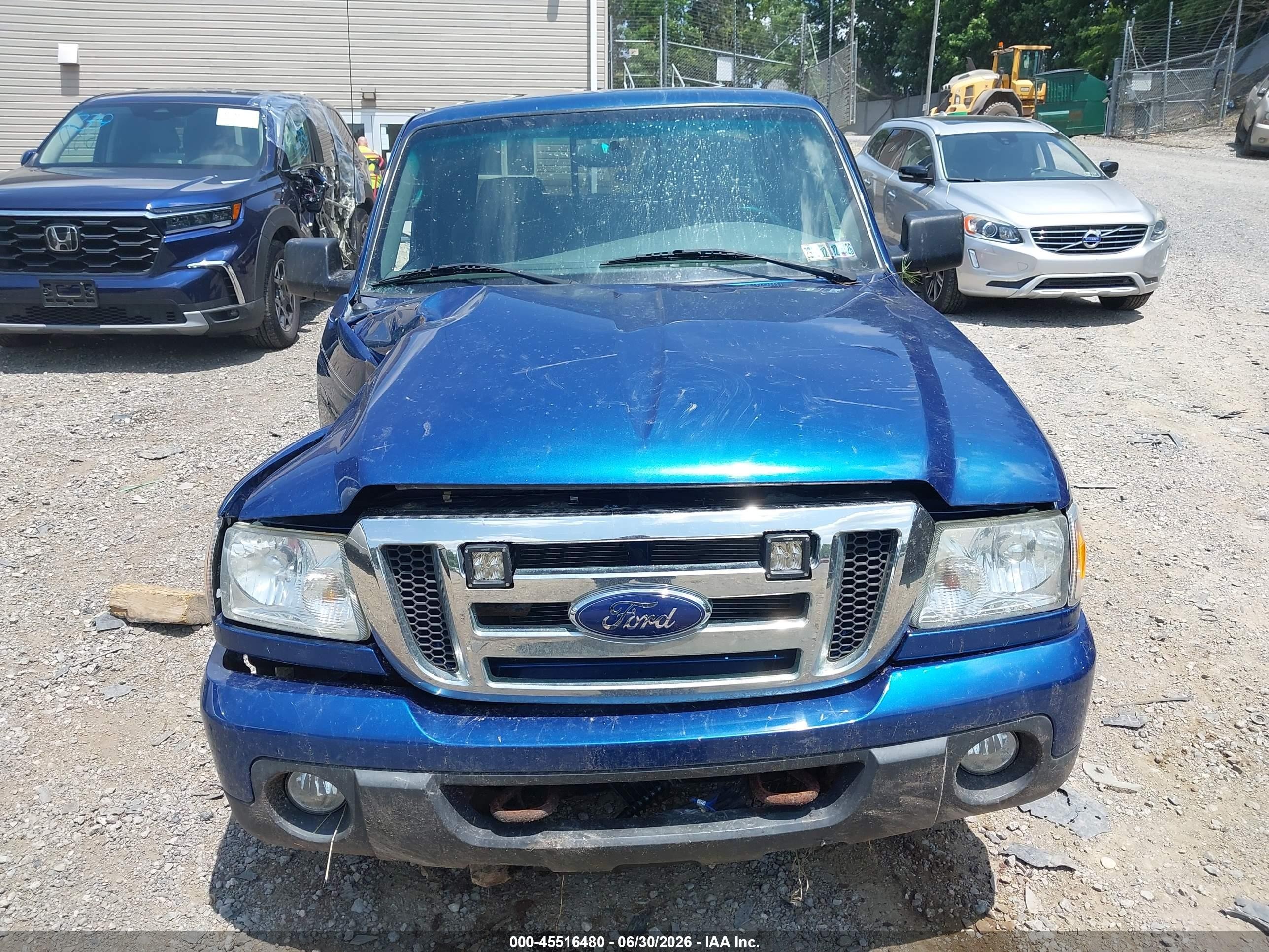 2008 Ford Ranger Fx4 Off-rd/sport/xl/xlt Blue vin: 1FTZR15E38PA47985