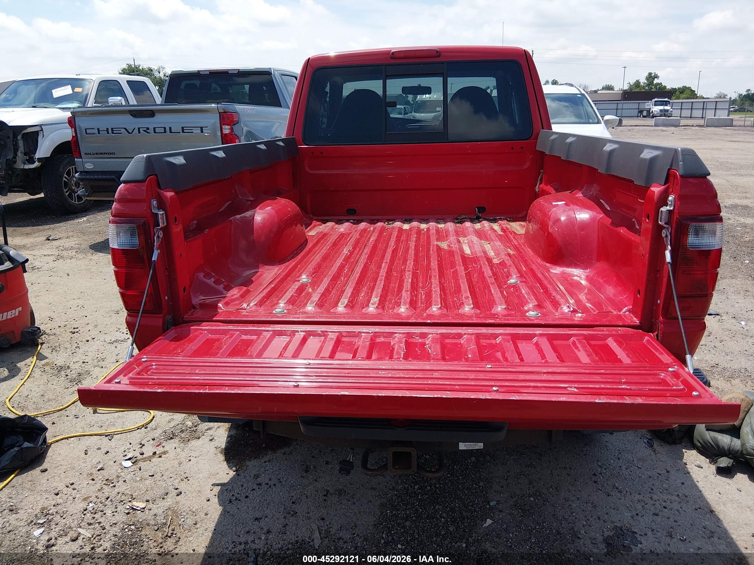 2001 Ford Ranger Edge/xlt Red vin: 1FTZR15E41PA17447