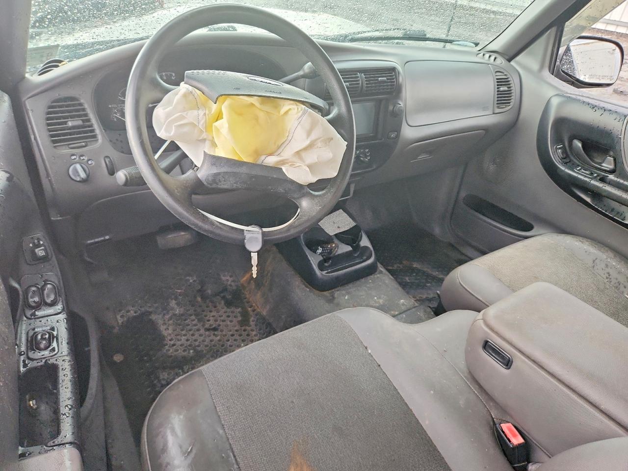 2001 Ford Ranger Super Cab Black vin: 1FTZR15E41TA21537