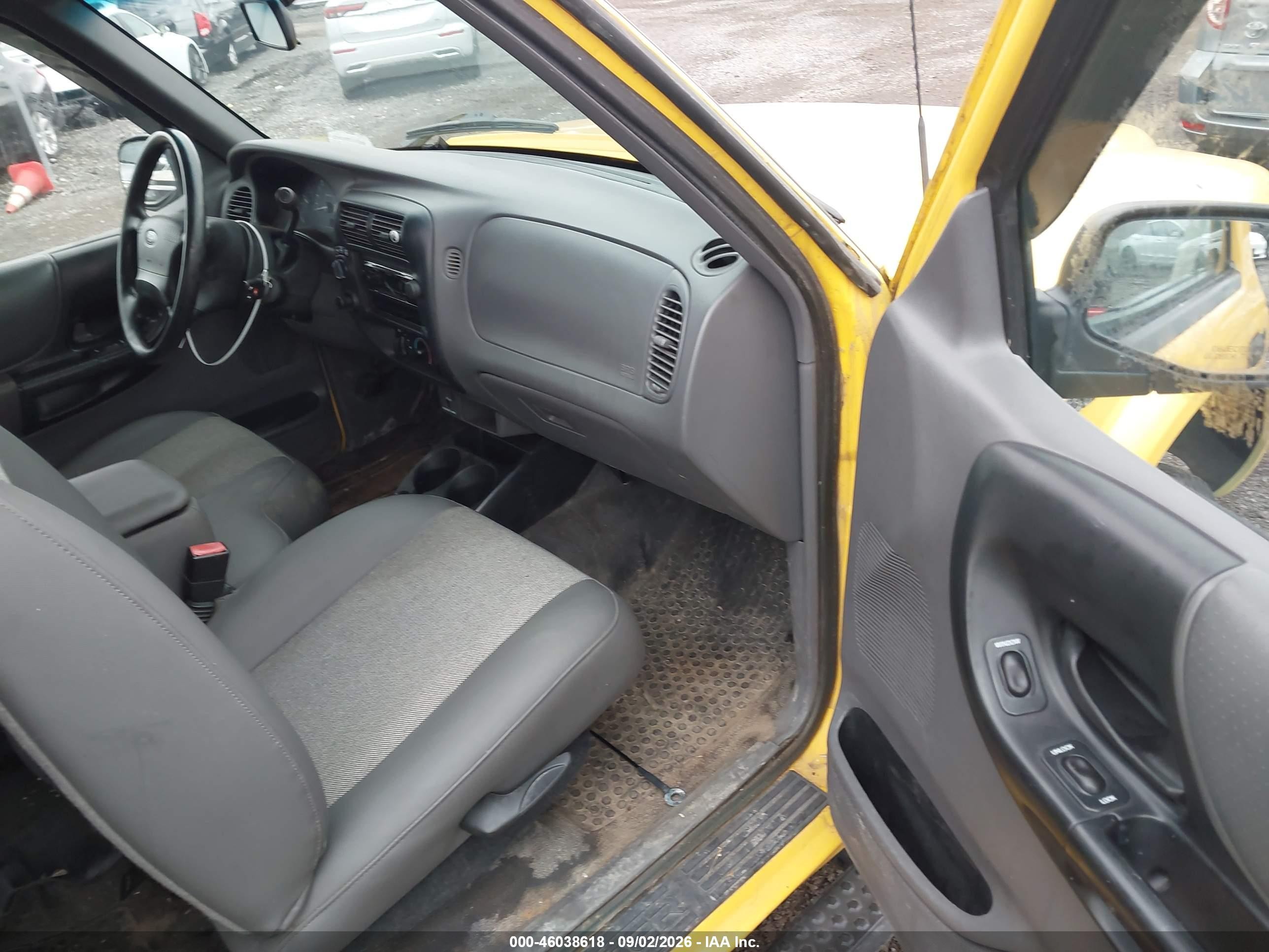 2001 Ford Ranger Edge/xlt Желтый vin: 1FTZR15E41TA30271