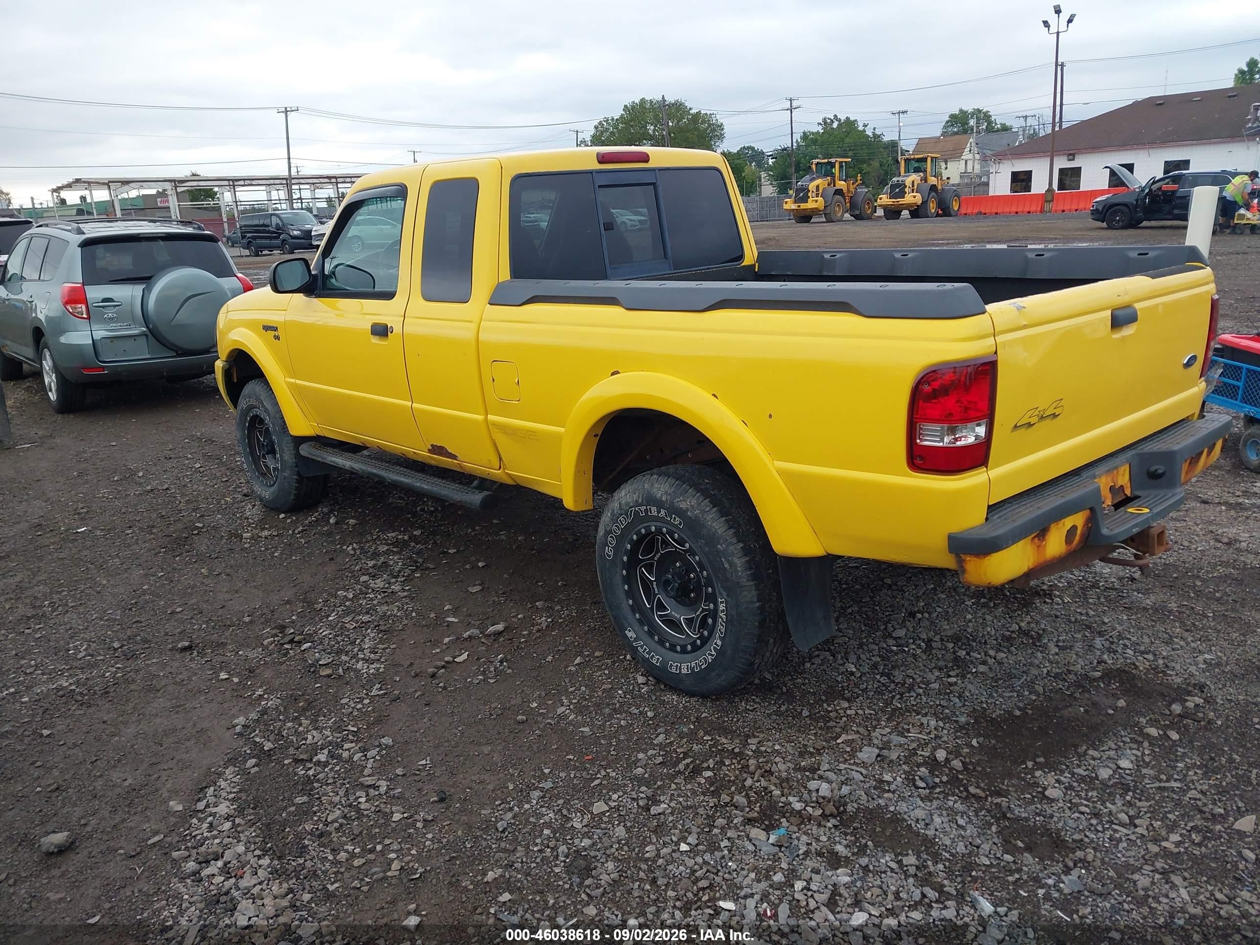 2001 Ford Ranger Edge/xlt Желтый vin: 1FTZR15E41TA30271