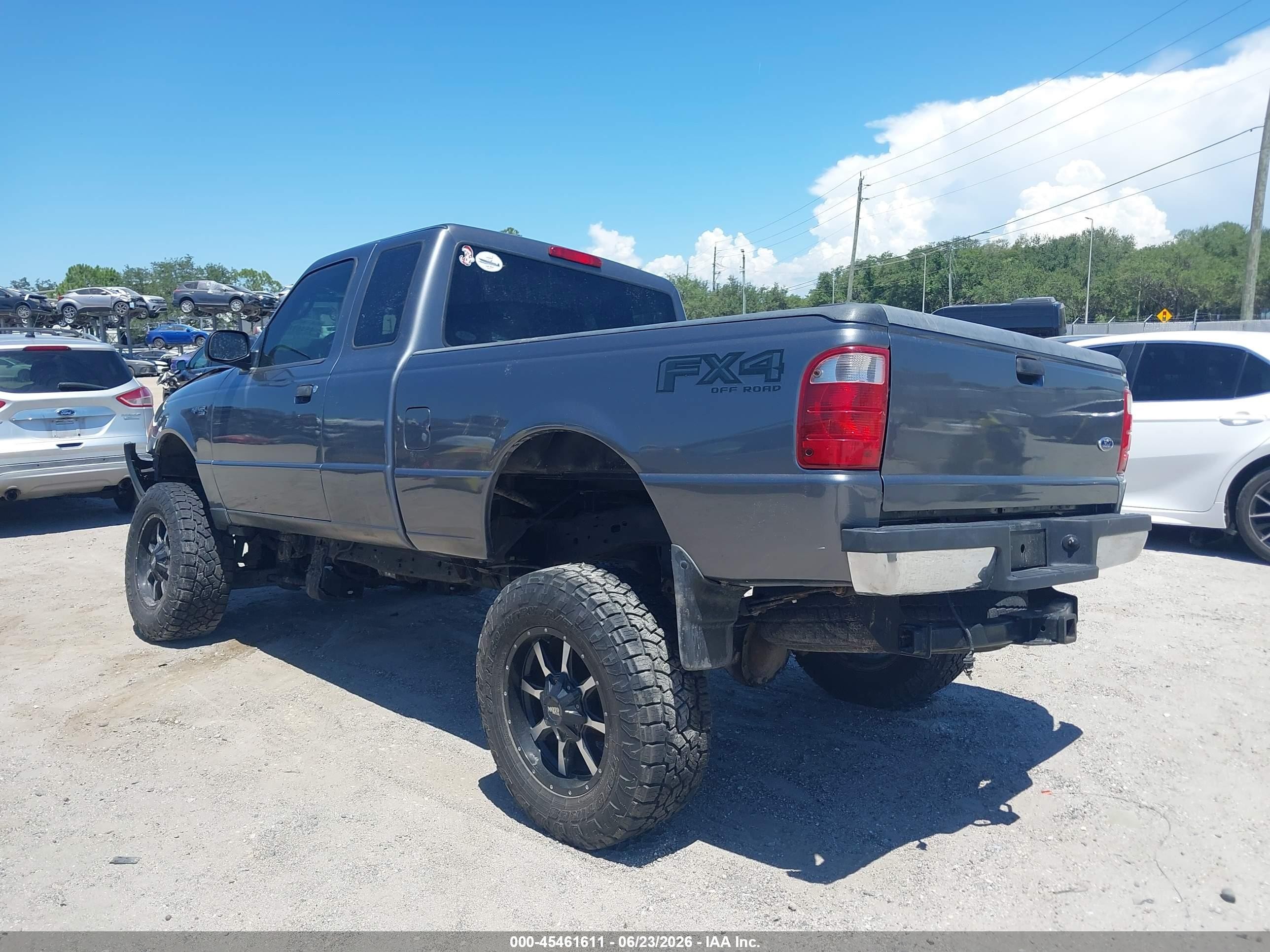 2004 Ford Ranger Xlt Gray vin: 1FTZR15E44PB13616