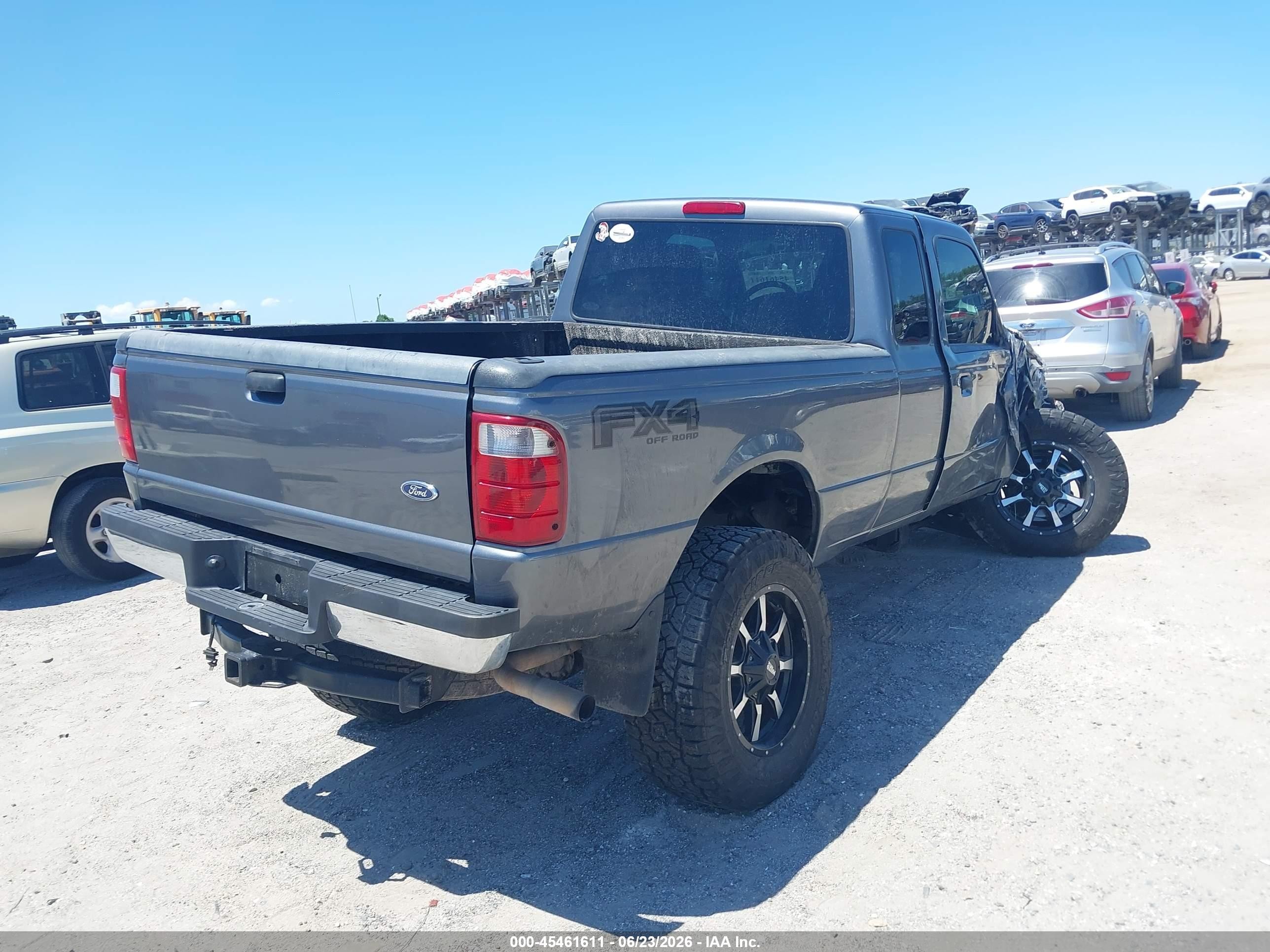 2004 Ford Ranger Xlt Gray vin: 1FTZR15E44PB13616