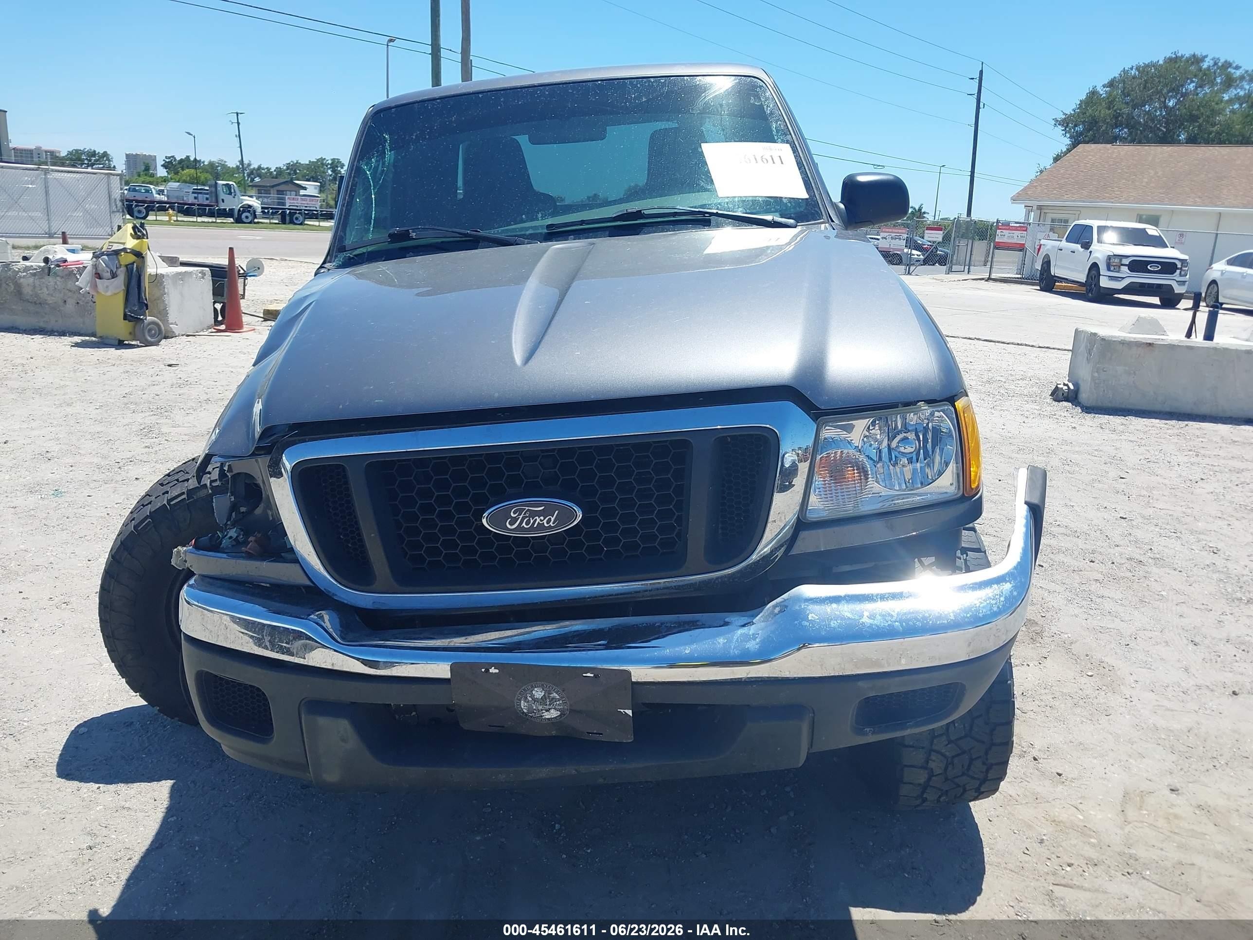 2004 Ford Ranger Xlt Gray vin: 1FTZR15E44PB13616