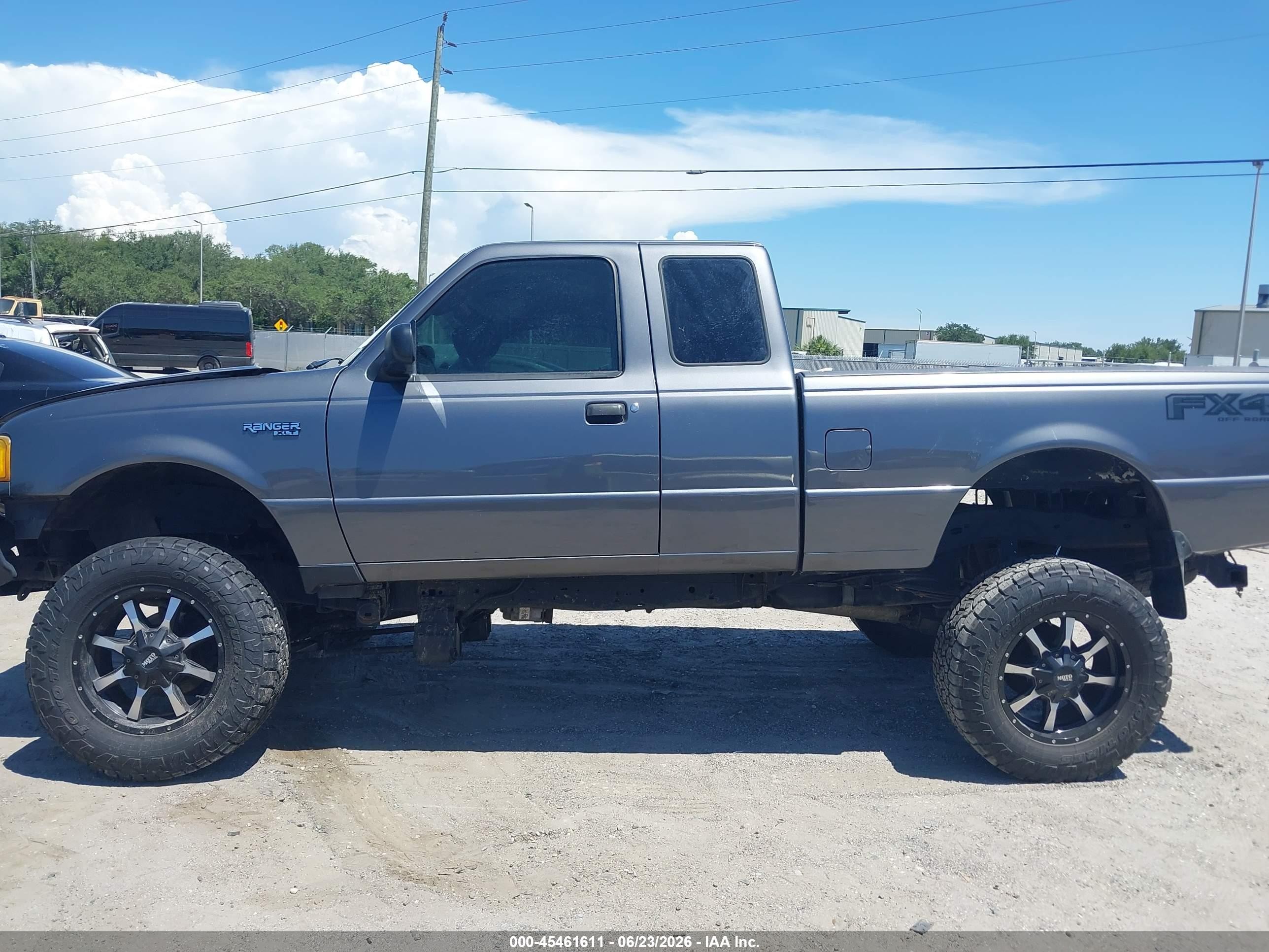 2004 Ford Ranger Xlt Gray vin: 1FTZR15E44PB13616