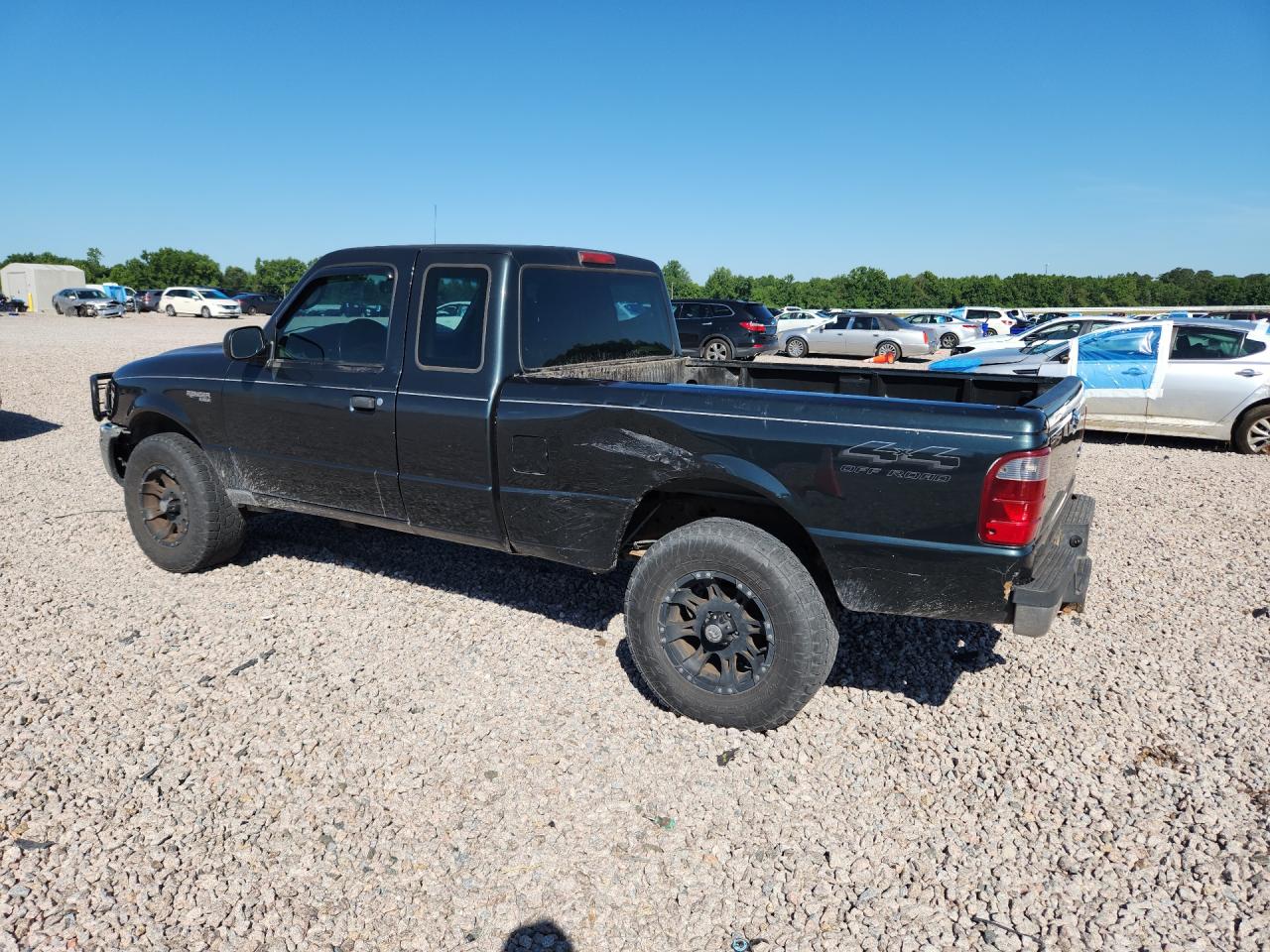 2005 Ford Ranger Super Cab Green vin: 1FTZR15E45PA78738