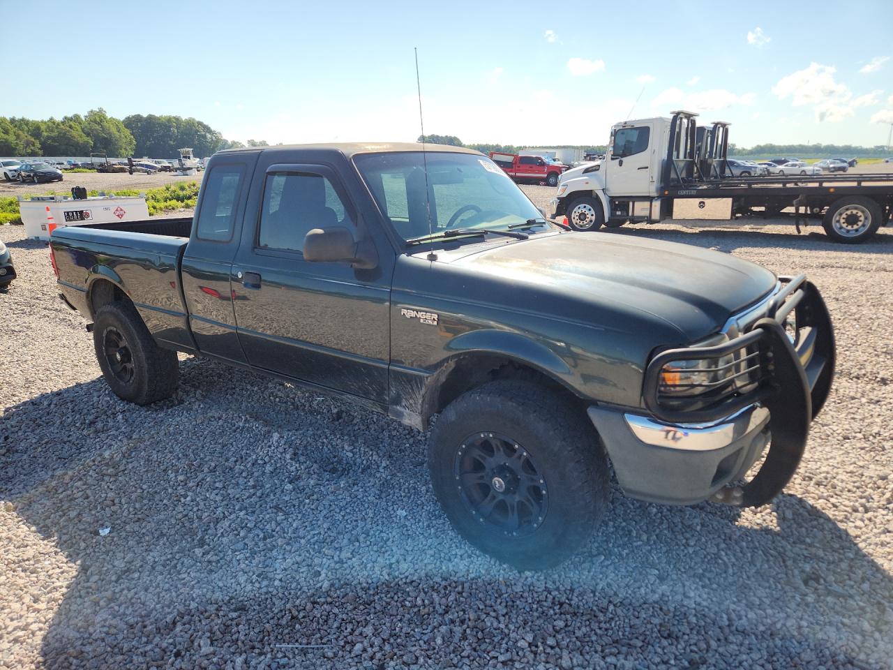 2005 Ford Ranger Super Cab Green vin: 1FTZR15E45PA78738