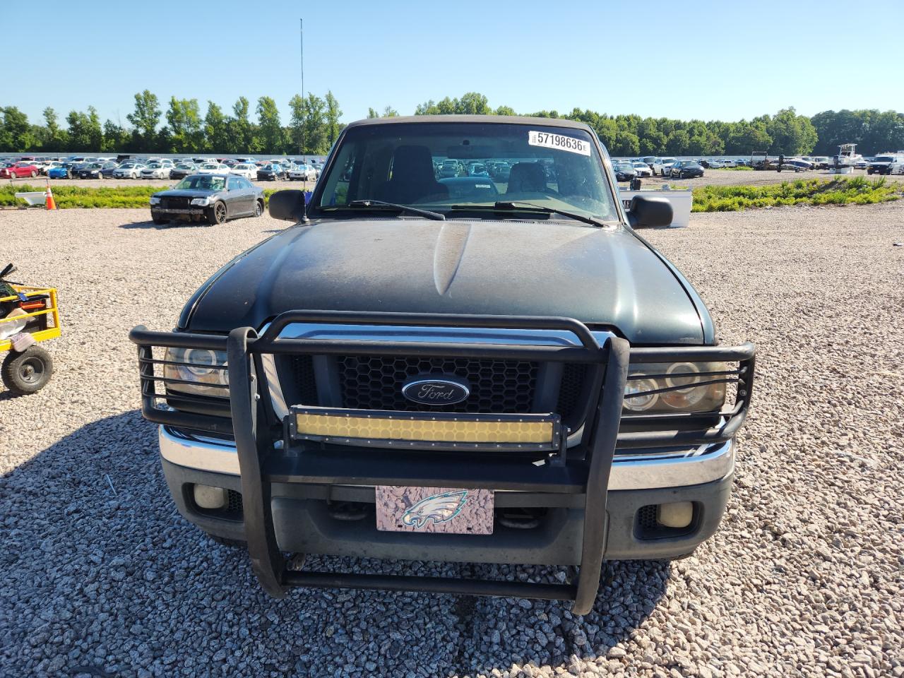 2005 Ford Ranger Super Cab Green vin: 1FTZR15E45PA78738