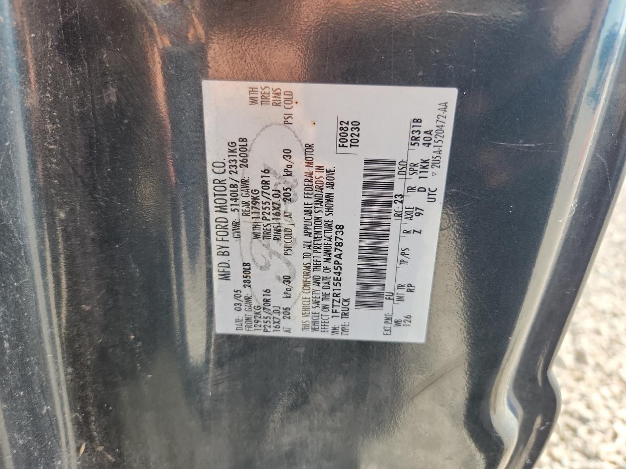 2005 Ford Ranger Super Cab Green vin: 1FTZR15E45PA78738