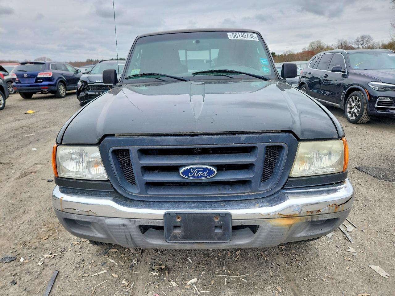 2005 Ford Ranger Super Cab Black vin: 1FTZR15E45PA79873