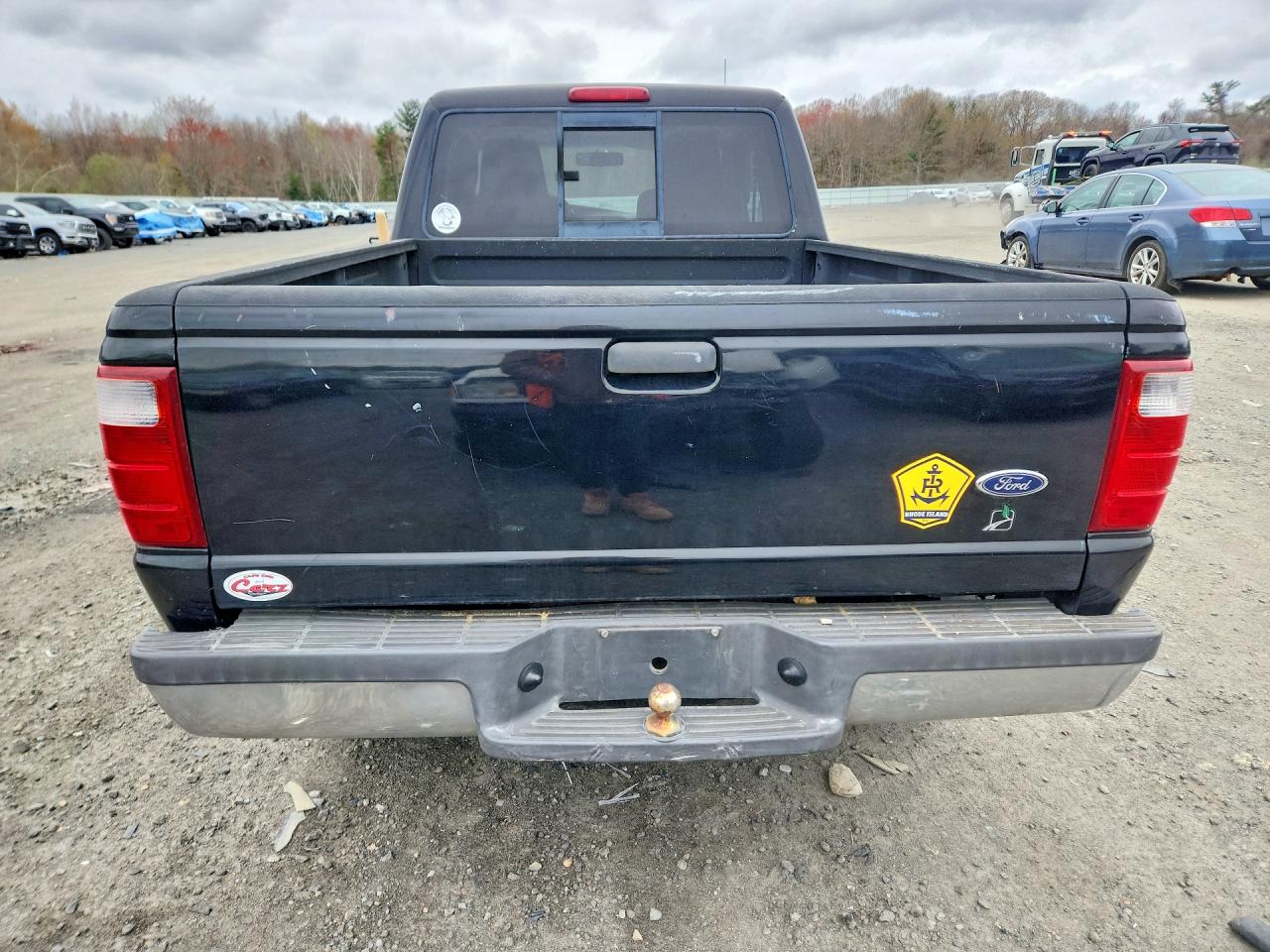 2005 Ford Ranger Super Cab Black vin: 1FTZR15E45PA79873