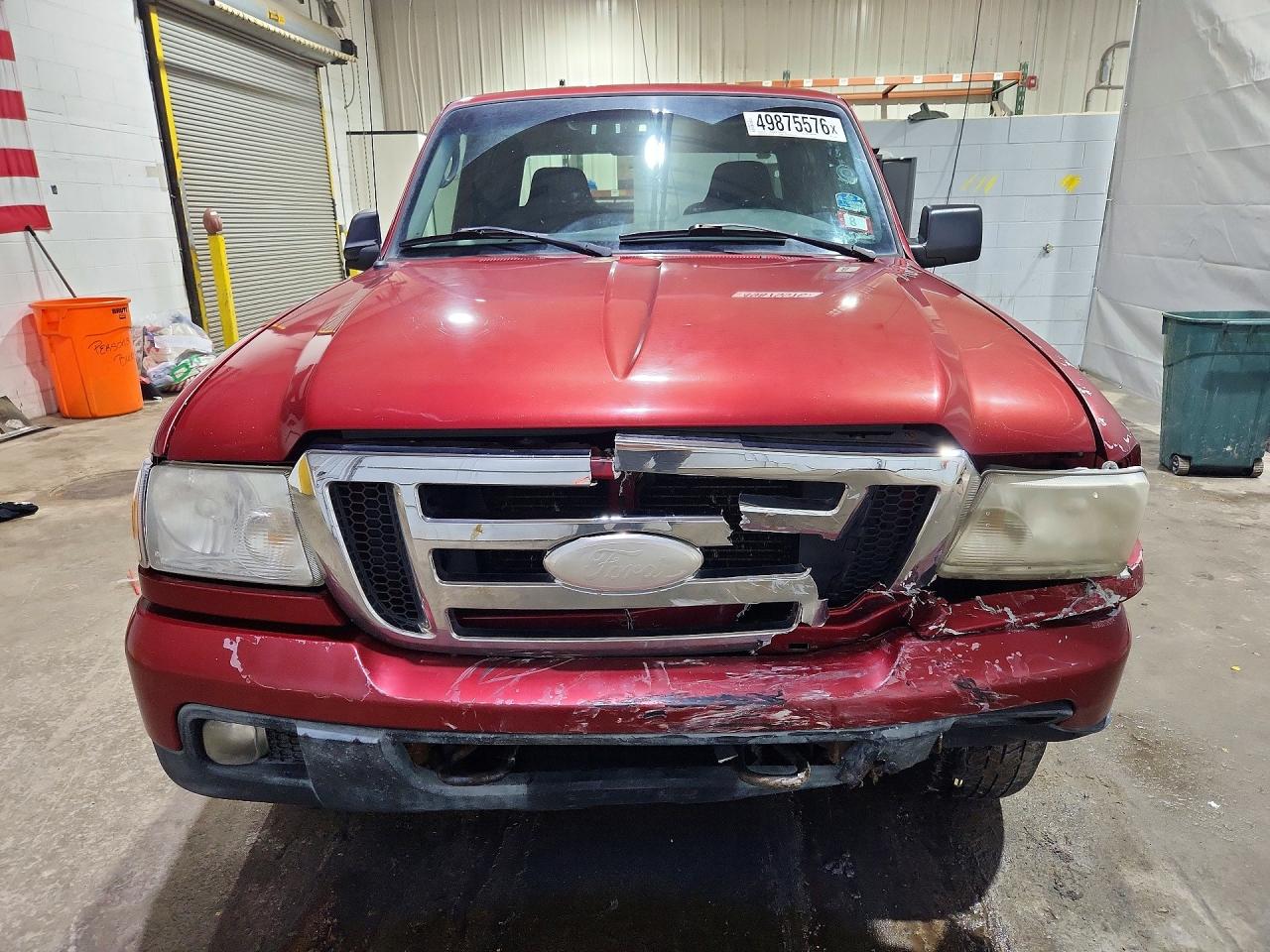 2006 Ford Ranger Super Cab Burgundy vin: 1FTZR15E46PA32084