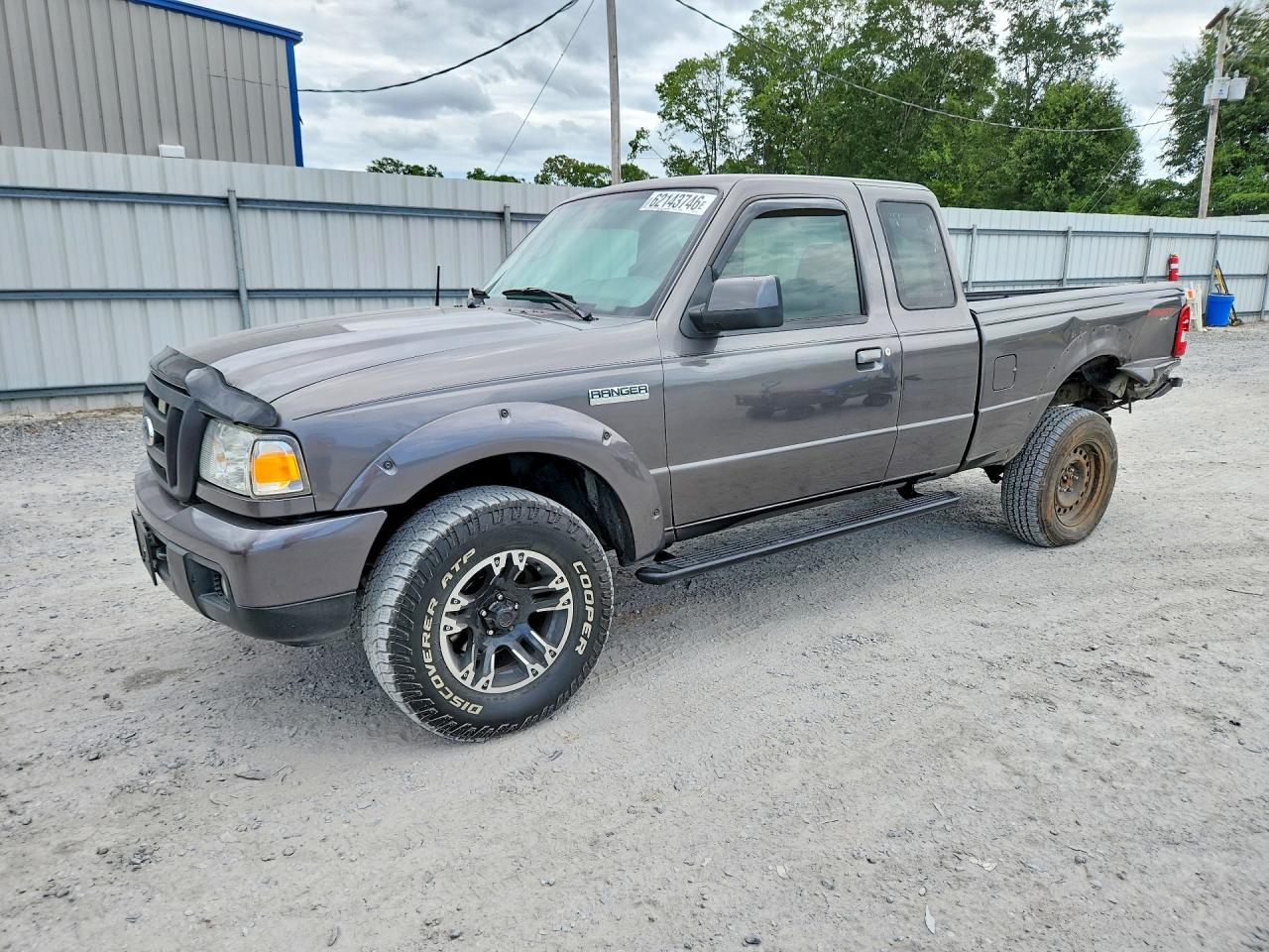 2006 Ford Ranger Super Cab Gray vin: 1FTZR15E46PA61164