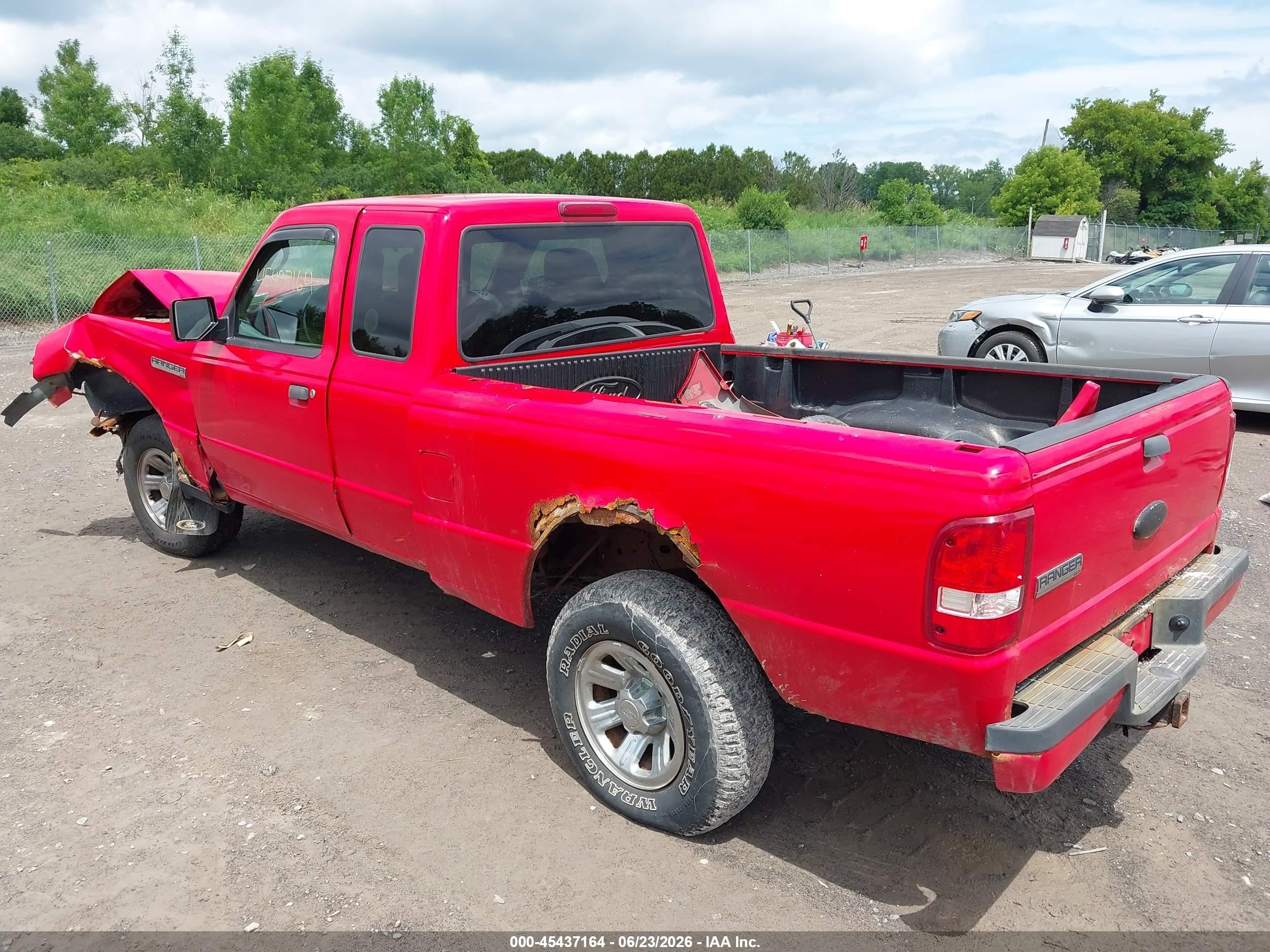 2008 Ford Ranger Fx4 Off-rd/sport/xl/xlt Red vin: 1FTZR15E48PA09455
