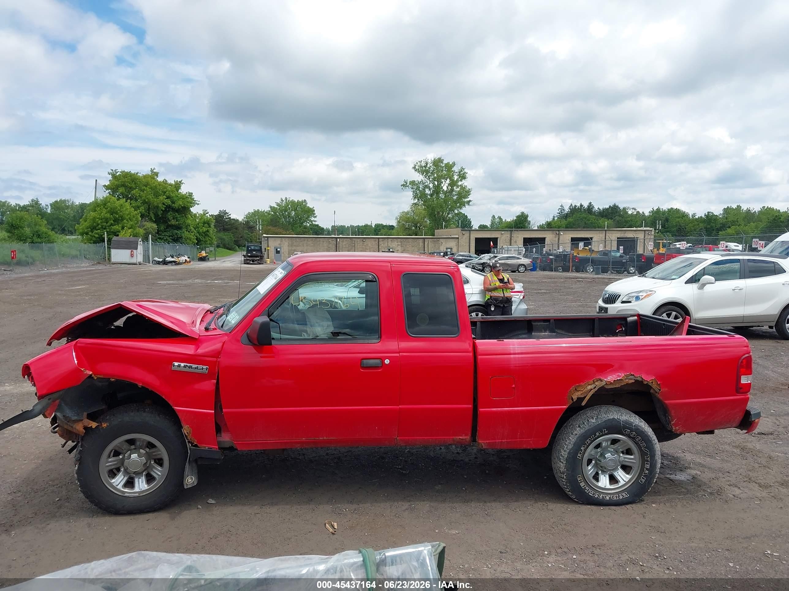 2008 Ford Ranger Fx4 Off-rd/sport/xl/xlt Red vin: 1FTZR15E48PA09455