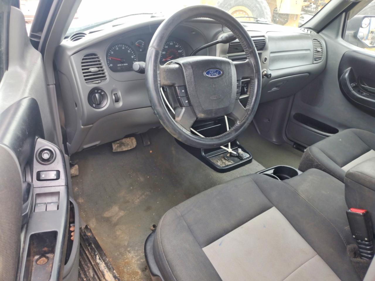 2008 Ford Ranger Super Cab Black vin: 1FTZR15E48PA62317