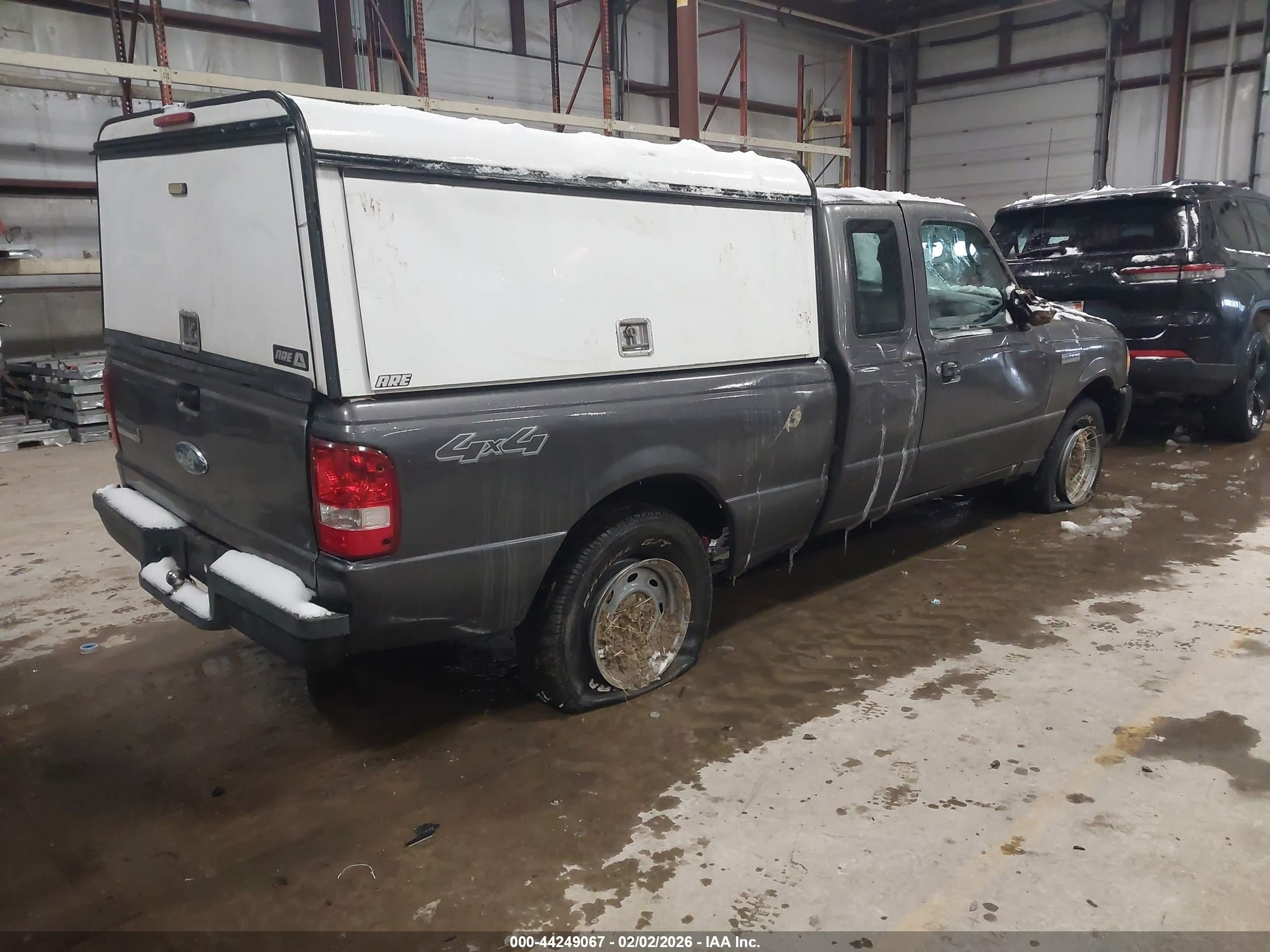 2008 Ford Ranger Fx4 Off-road/sport/xl/xlt Gray vin: 1FTZR15E48PA66190