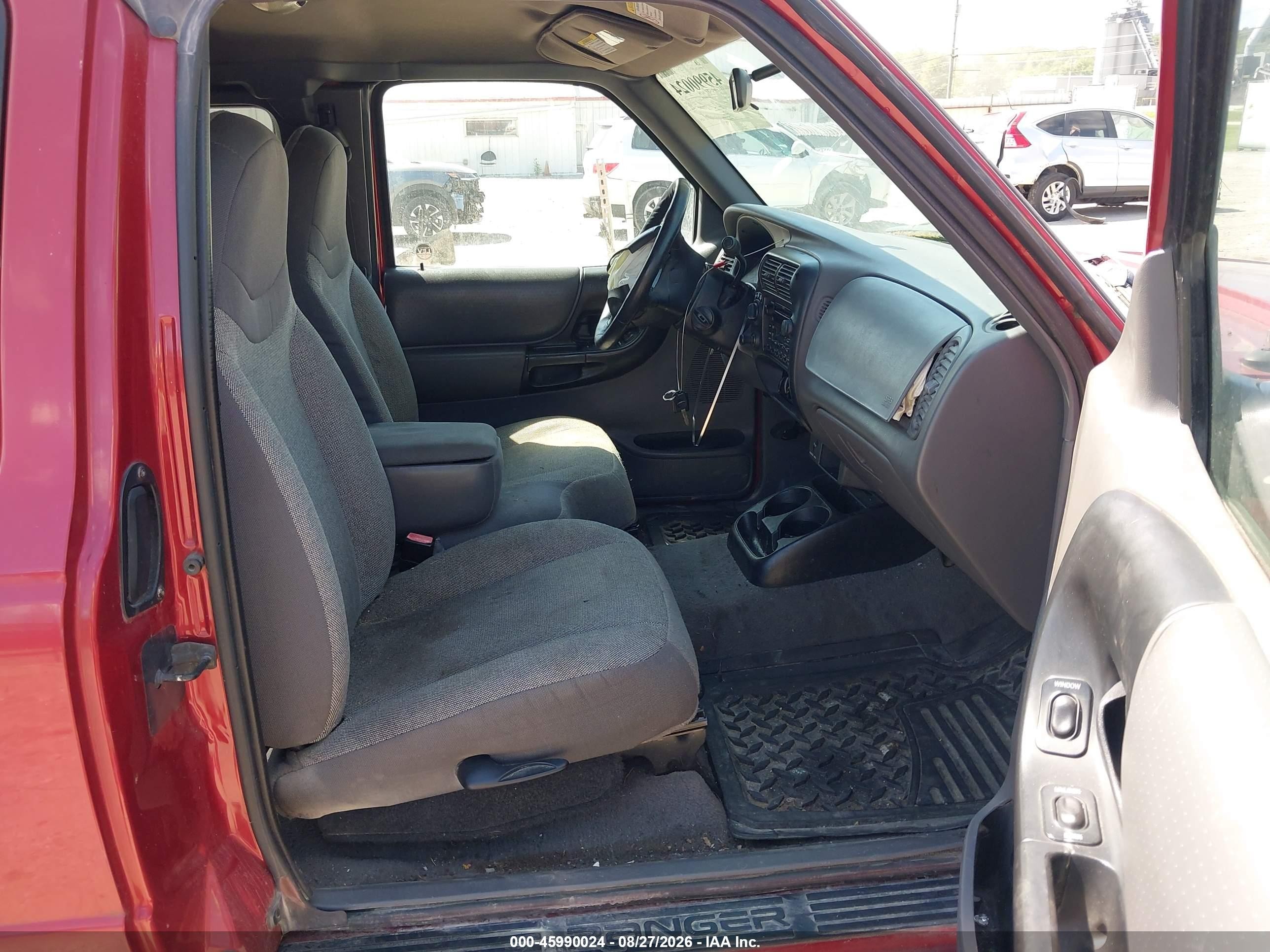 2001 Ford Ranger Edge/xlt Red vin: 1FTZR15E51PA26898