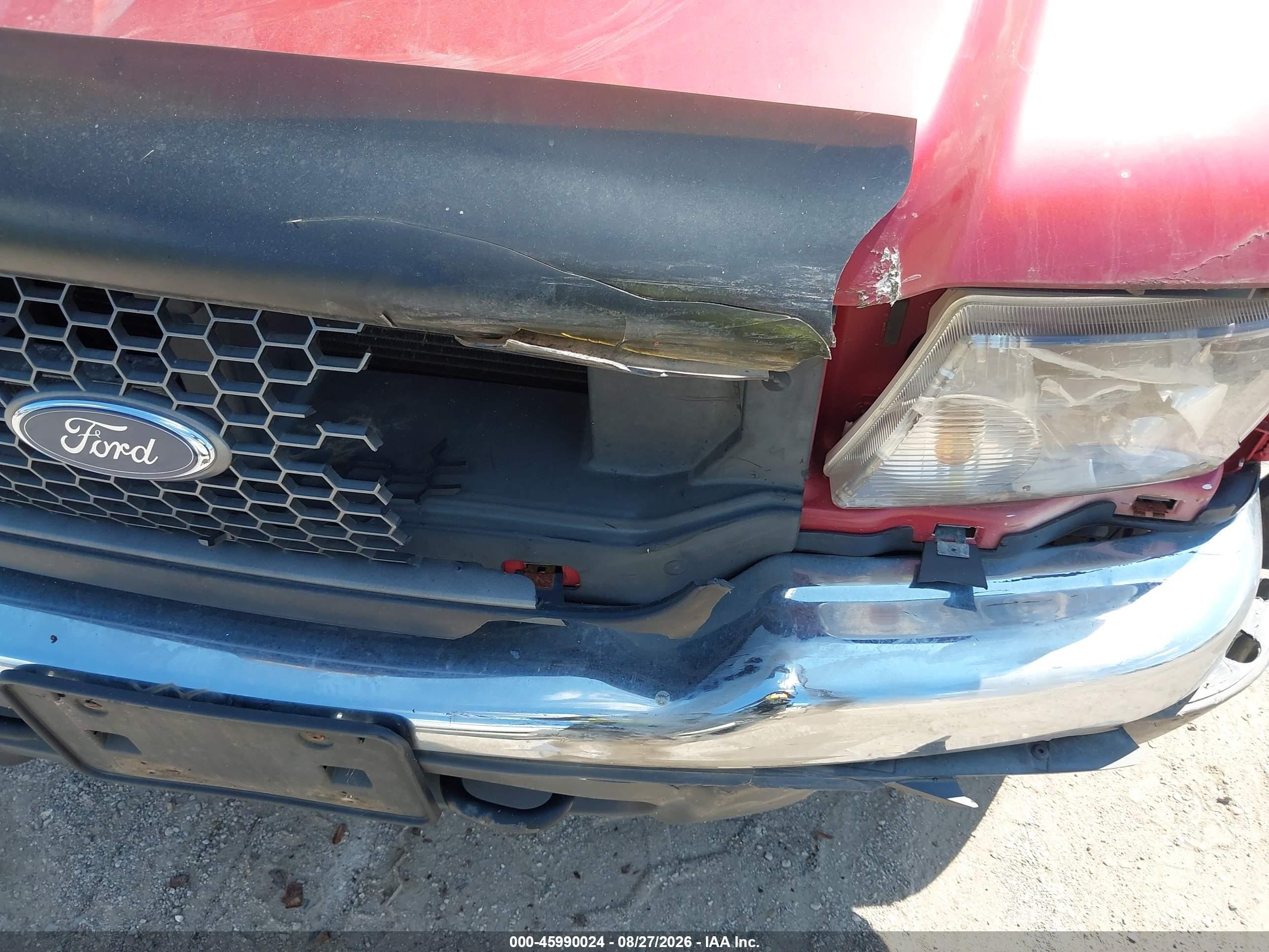 2001 Ford Ranger Edge/xlt Red vin: 1FTZR15E51PA26898