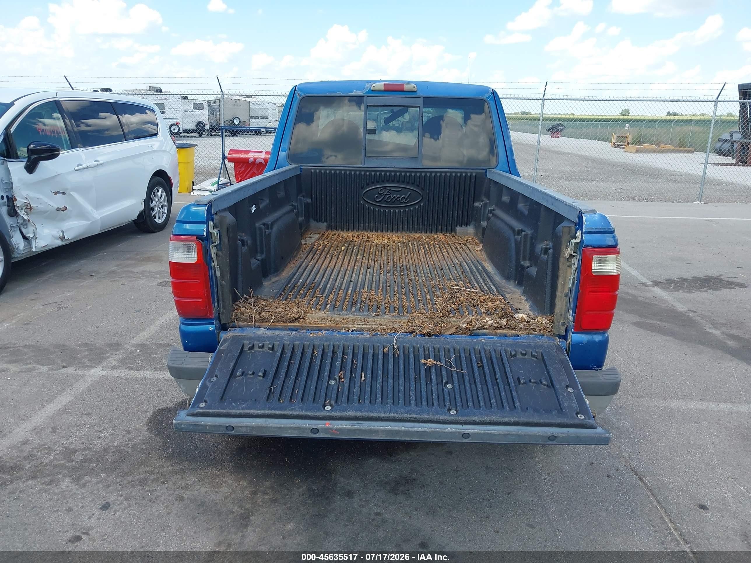 2001 Ford Ranger Edge/xlt Blue vin: 1FTZR15E51PB44319