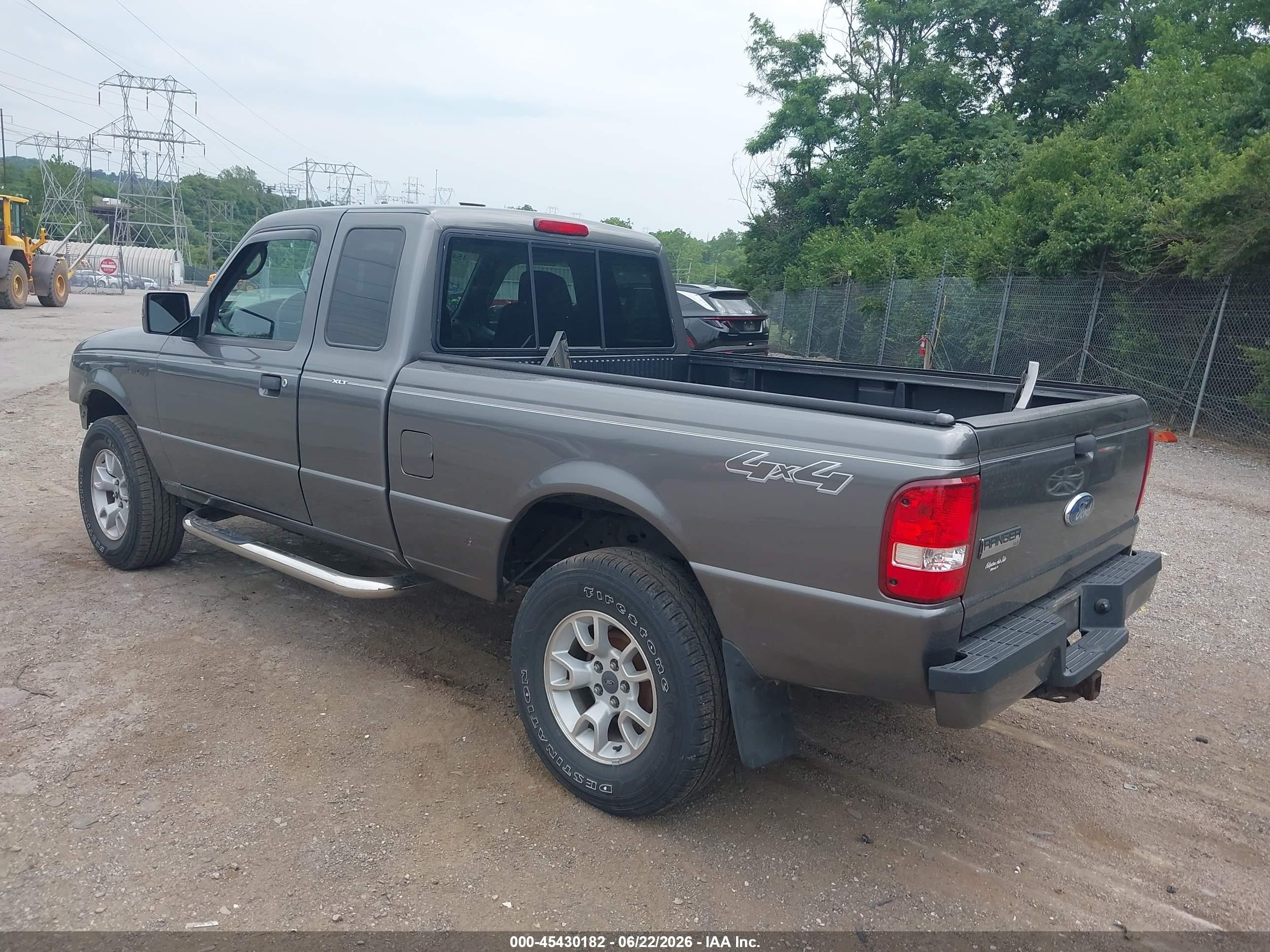 2007 Ford Ranger Fx4 Off-road/sport/xl/xlt Gray vin: 1FTZR15E57PA17305