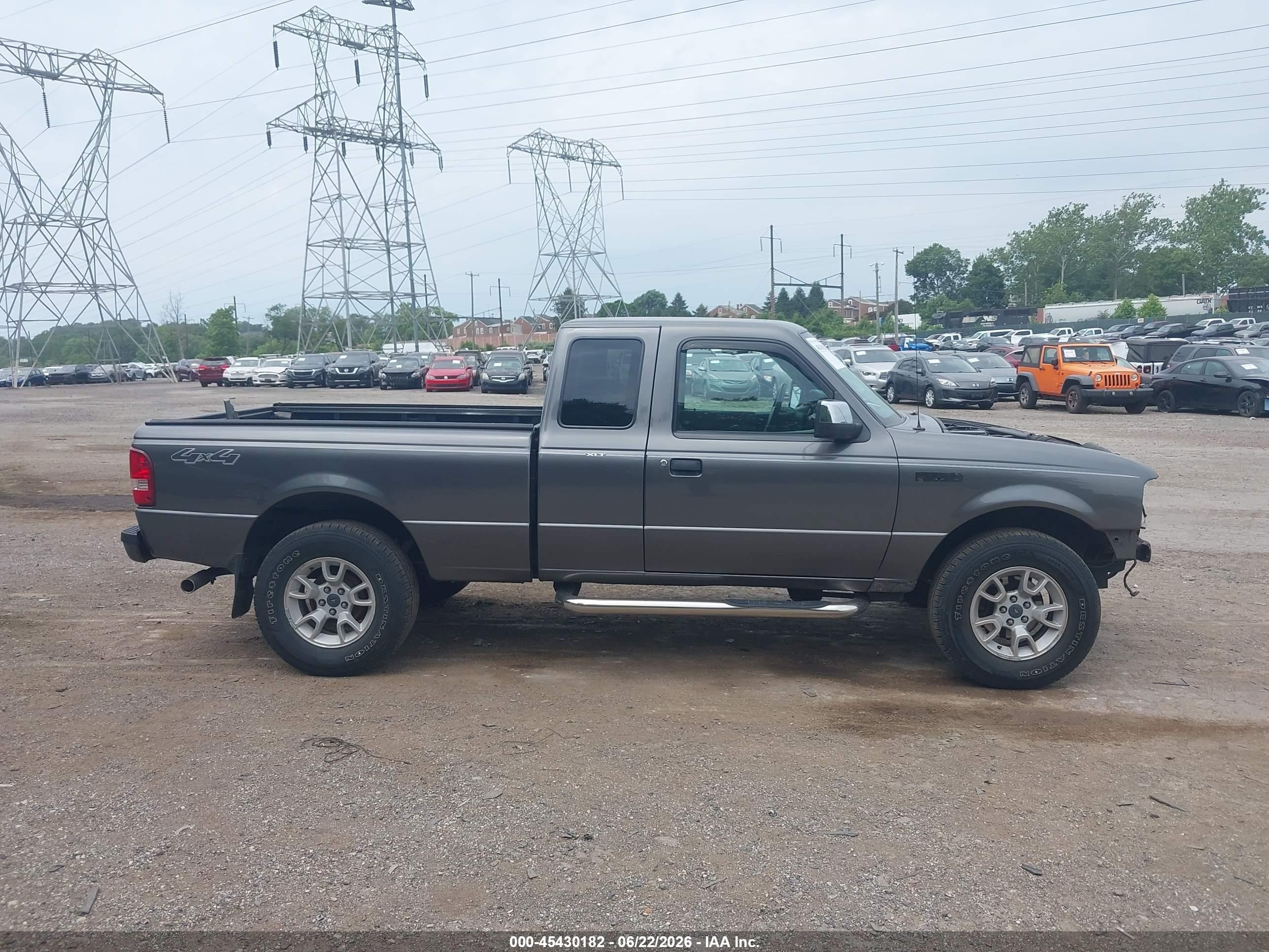 2007 Ford Ranger Fx4 Off-road/sport/xl/xlt Gray vin: 1FTZR15E57PA17305
