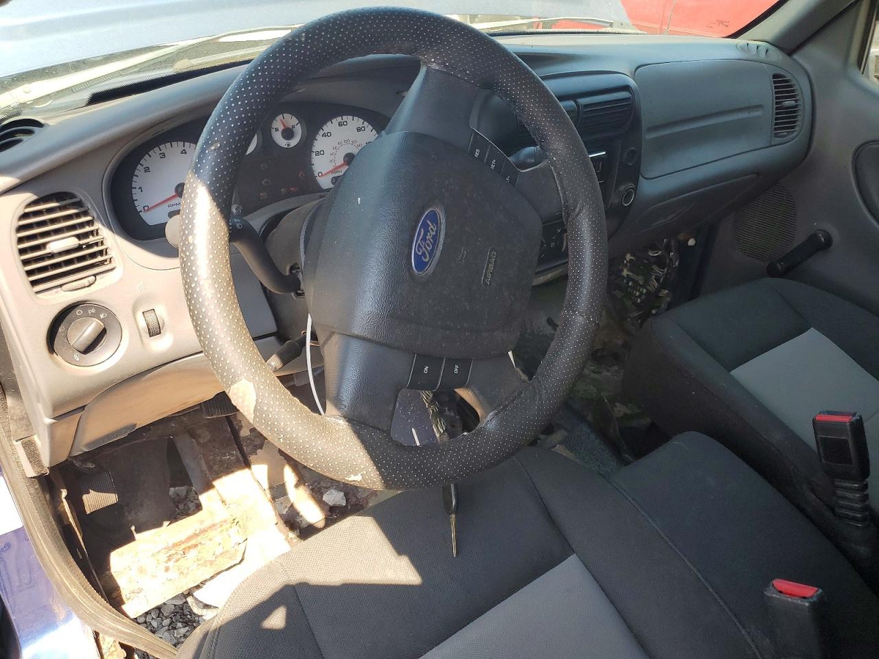 2007 Ford Ranger Super Cab Blue vin: 1FTZR15E57PA64088