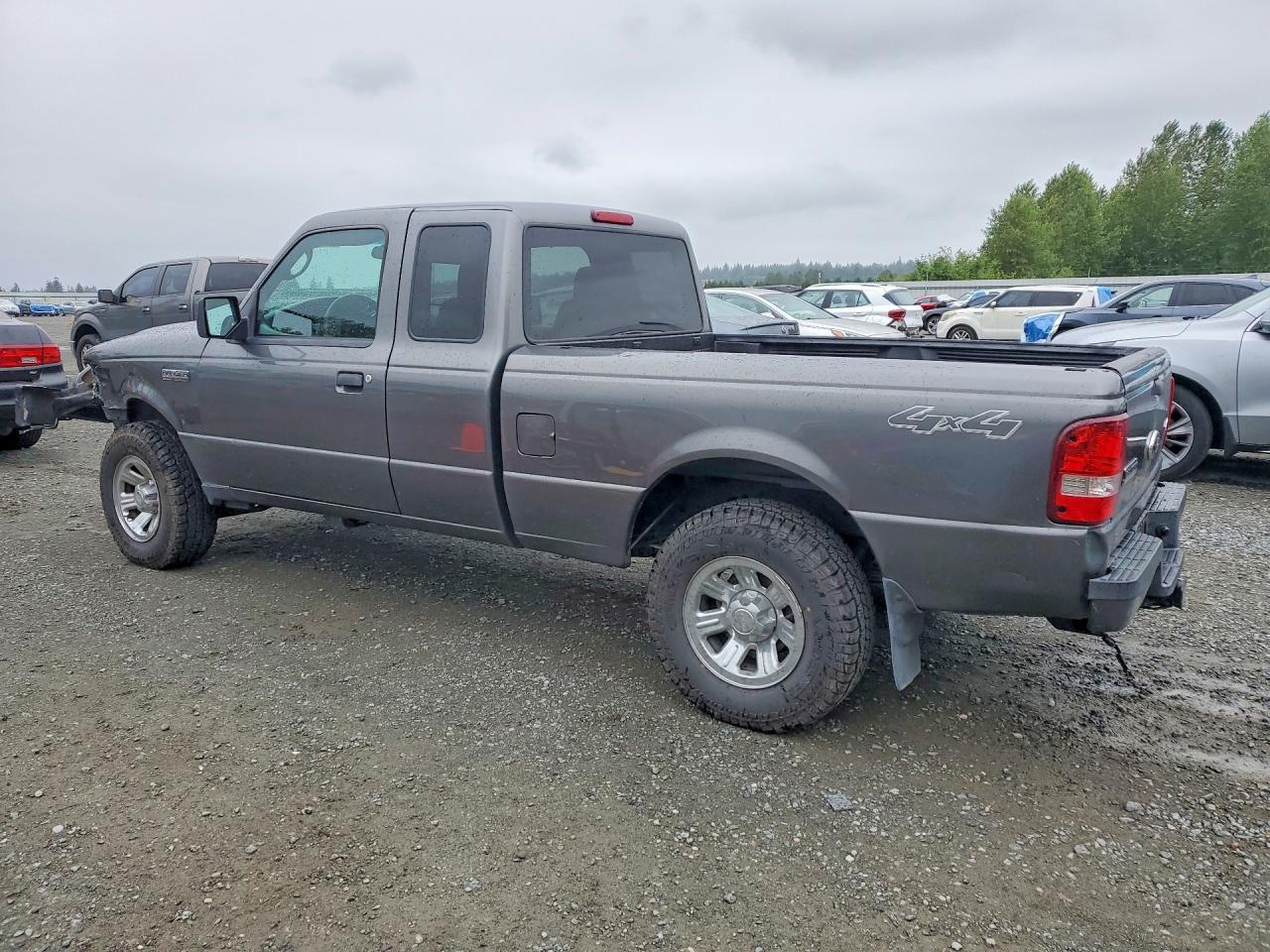 2008 Ford Ranger Super Cab Серый vin: 1FTZR15E58PA33893