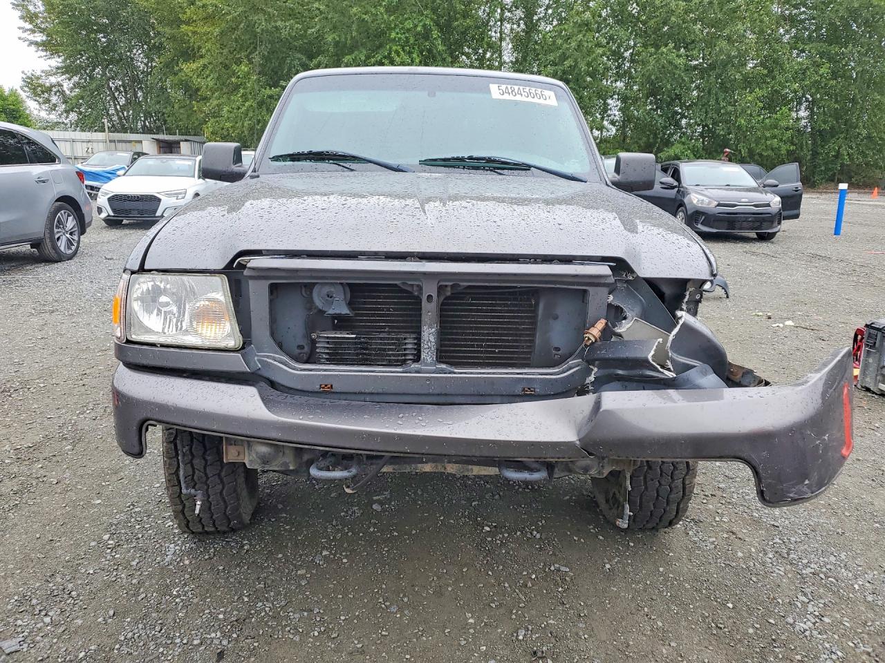 2008 Ford Ranger Super Cab Серый vin: 1FTZR15E58PA33893