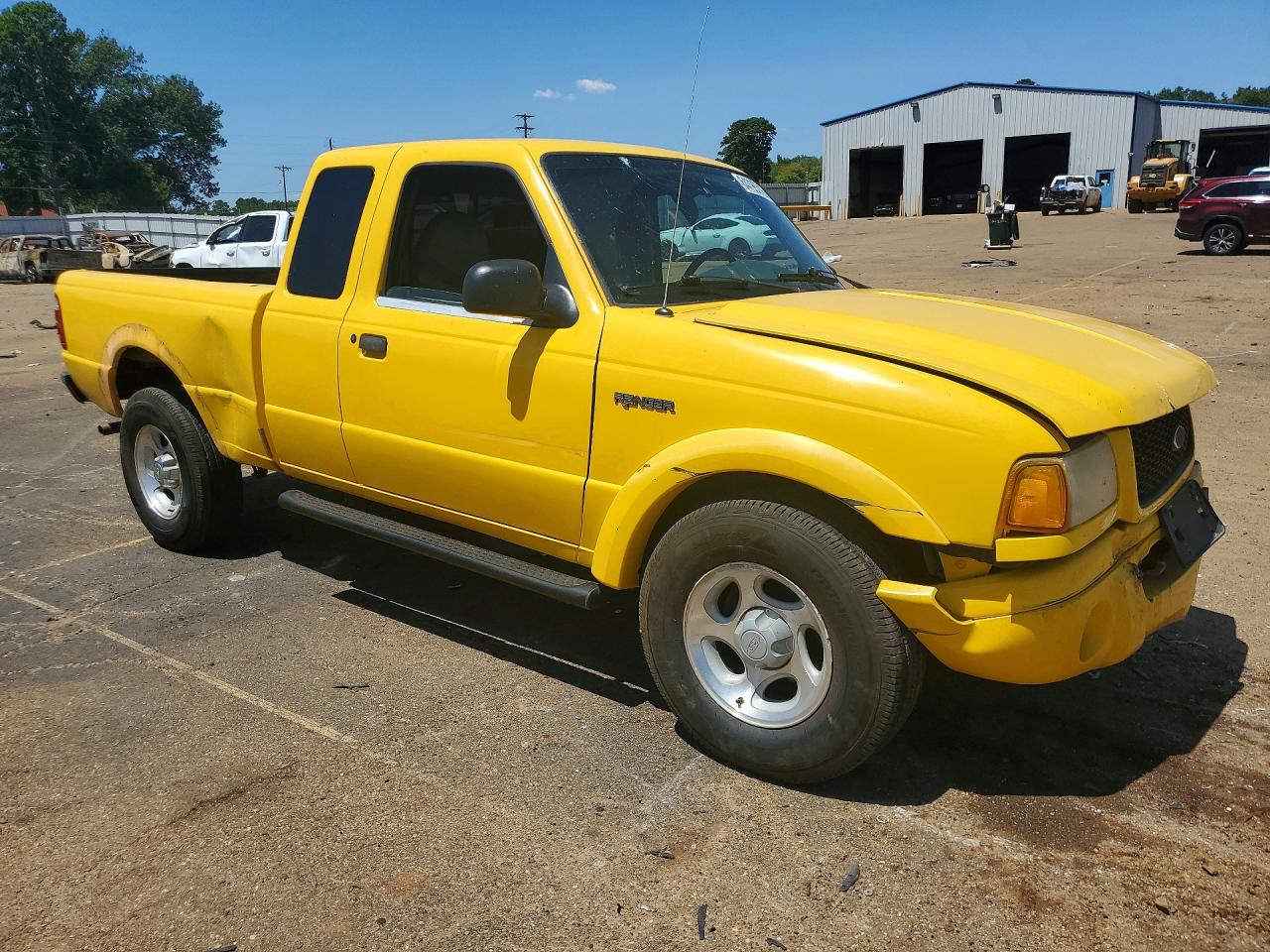 2001 Ford Ranger Super Cab Yellow vin: 1FTZR15E61PA48635