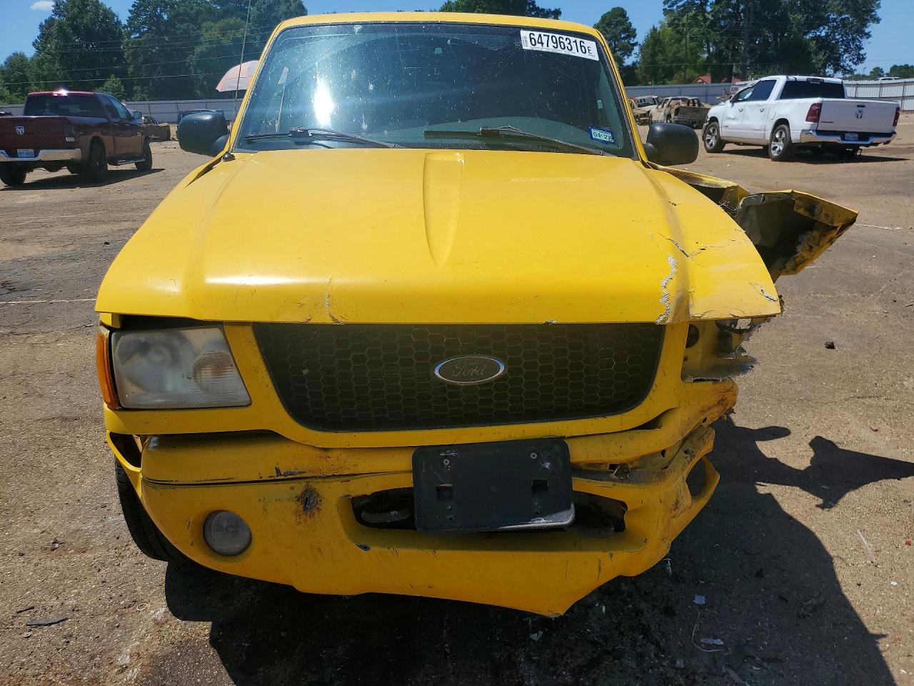 2001 Ford Ranger Super Cab Yellow vin: 1FTZR15E61PA48635