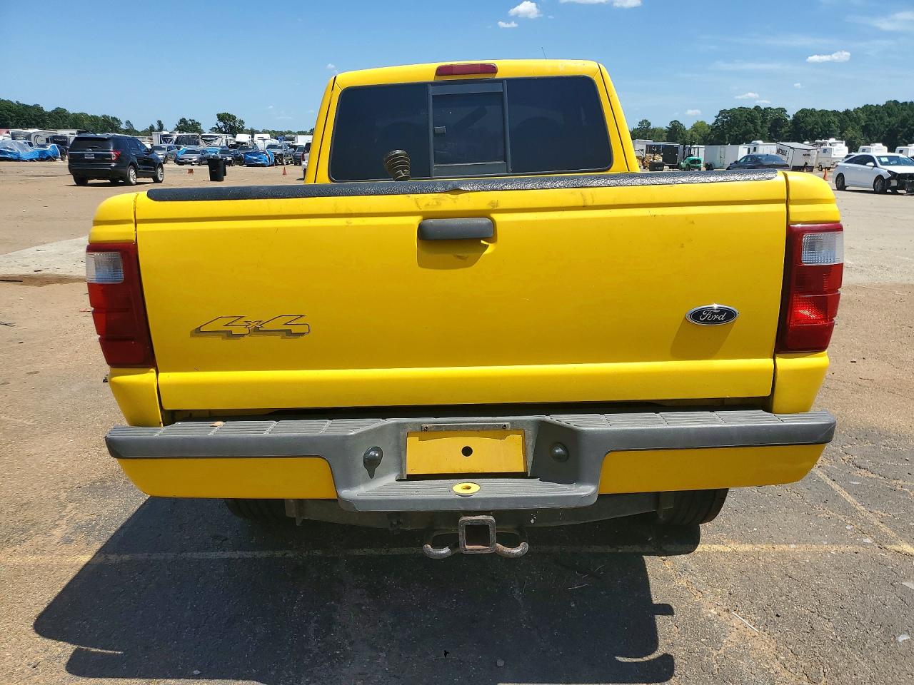 2001 Ford Ranger Super Cab Yellow vin: 1FTZR15E61PA48635