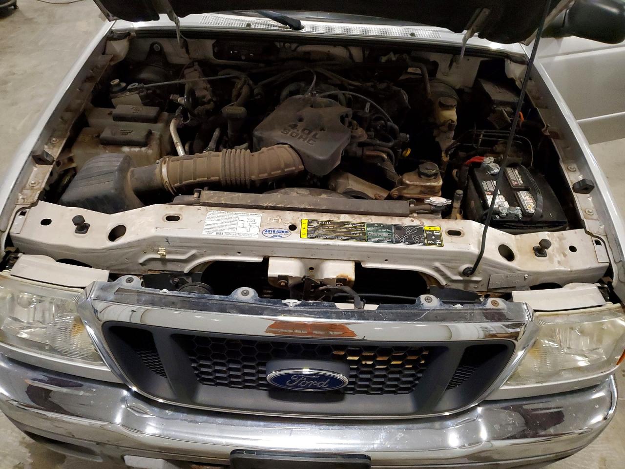 2004 Ford Ranger Super Cab Gray vin: 1FTZR15E64PB09308