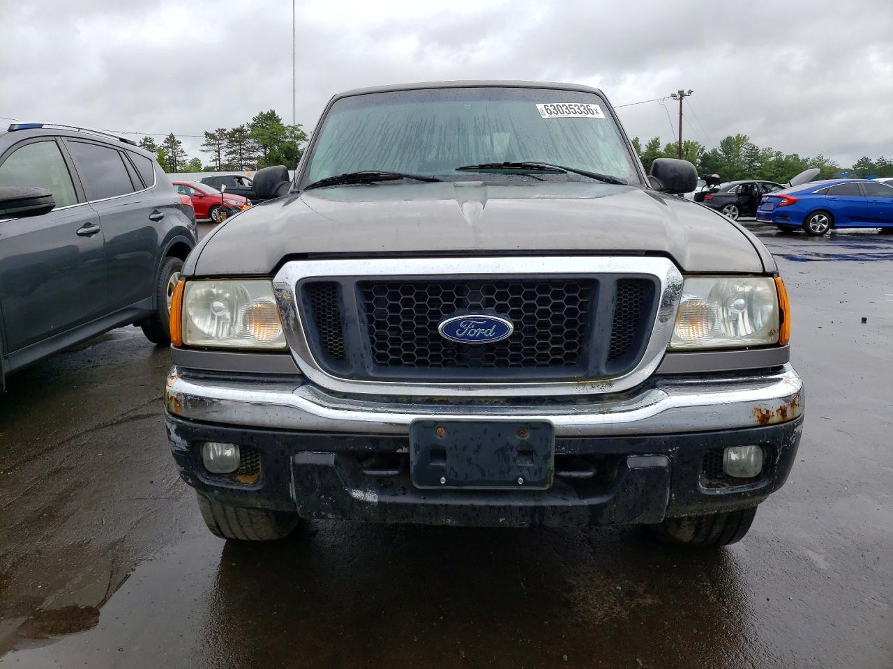 2005 Ford Ranger Super Cab Gray vin: 1FTZR15E65PA52738