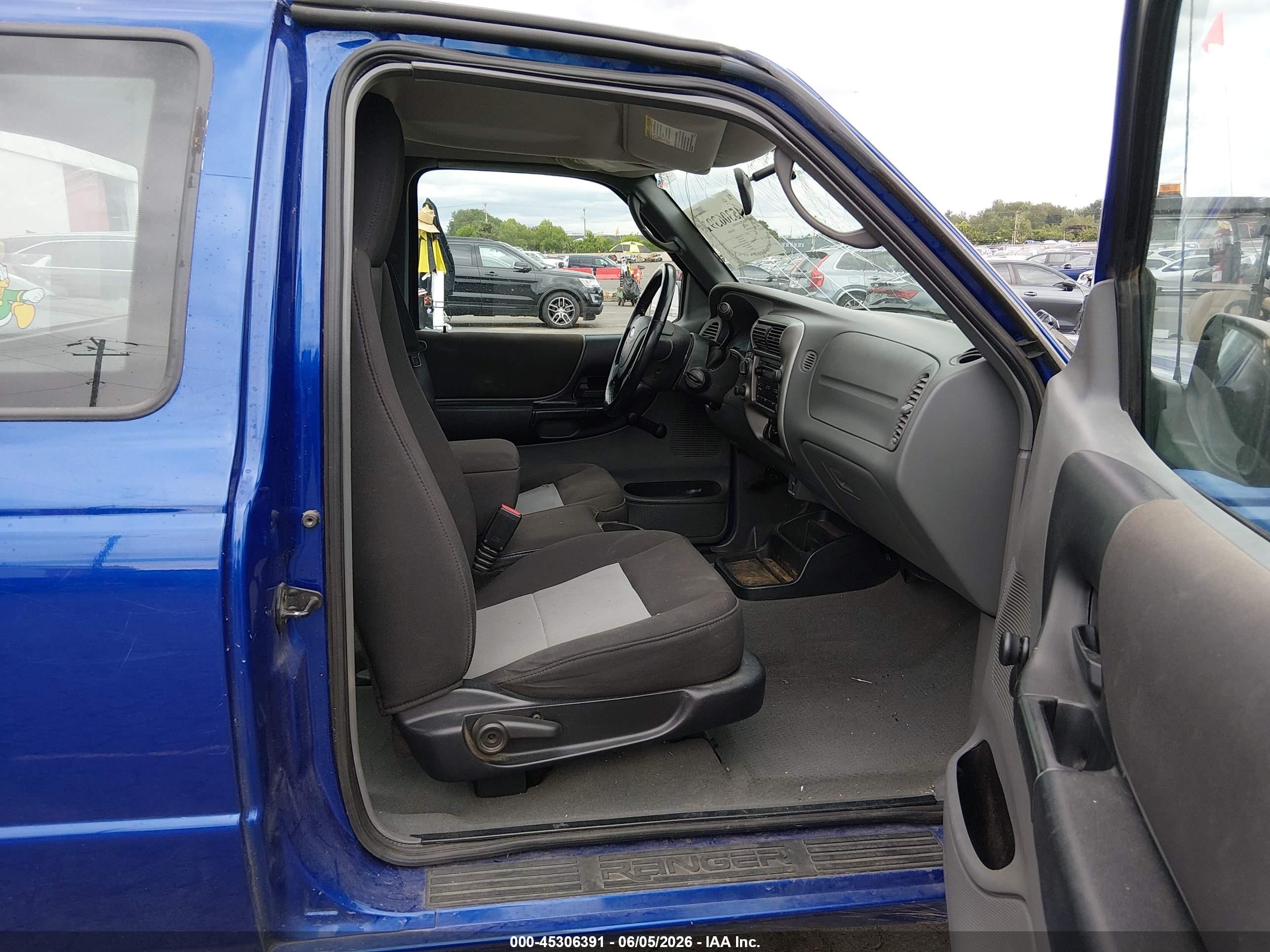 2005 Ford Ranger Edge/xl/xlt Blue vin: 1FTZR15E65PB04398