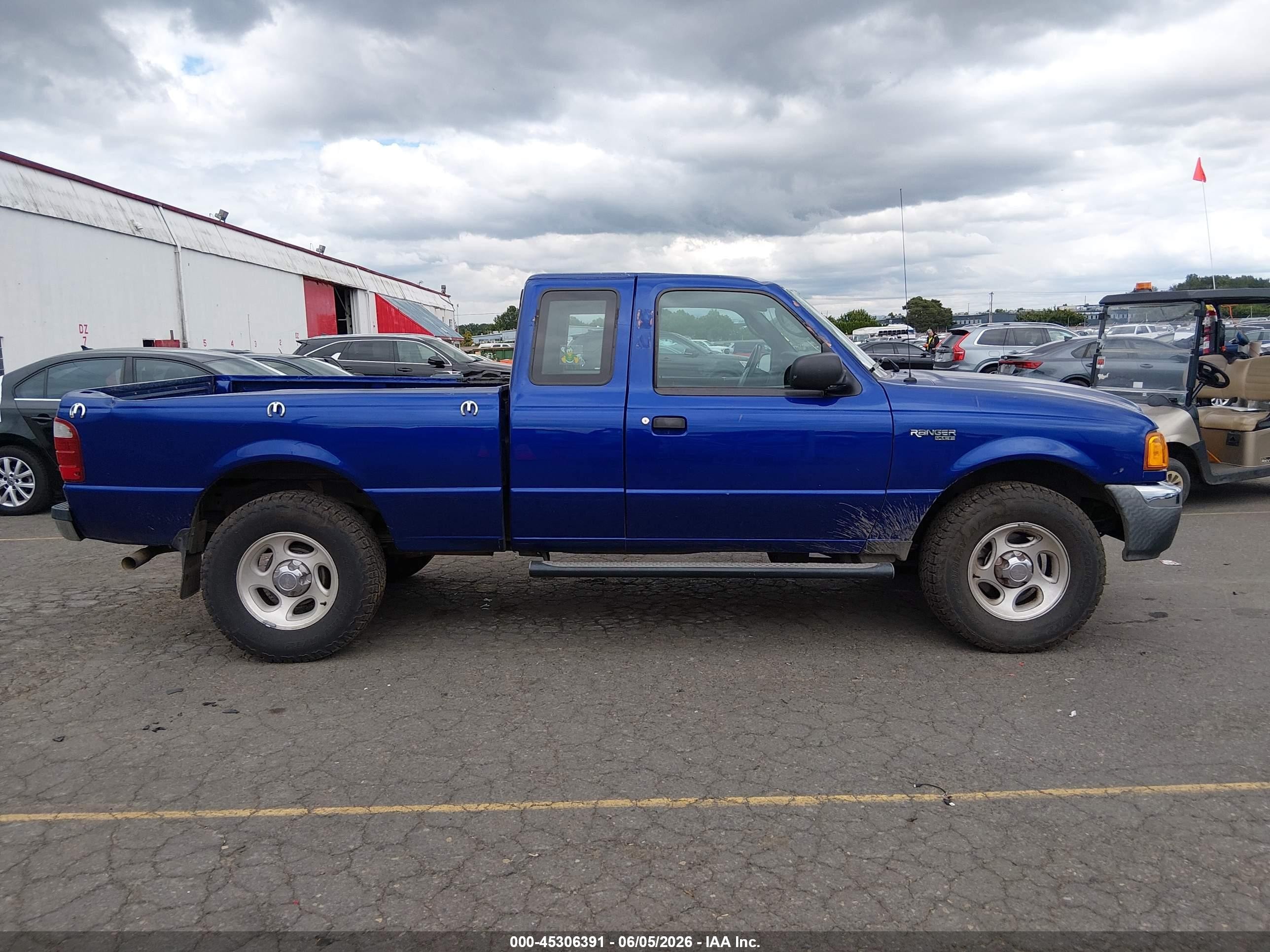 2005 Ford Ranger Edge/xl/xlt Blue vin: 1FTZR15E65PB04398