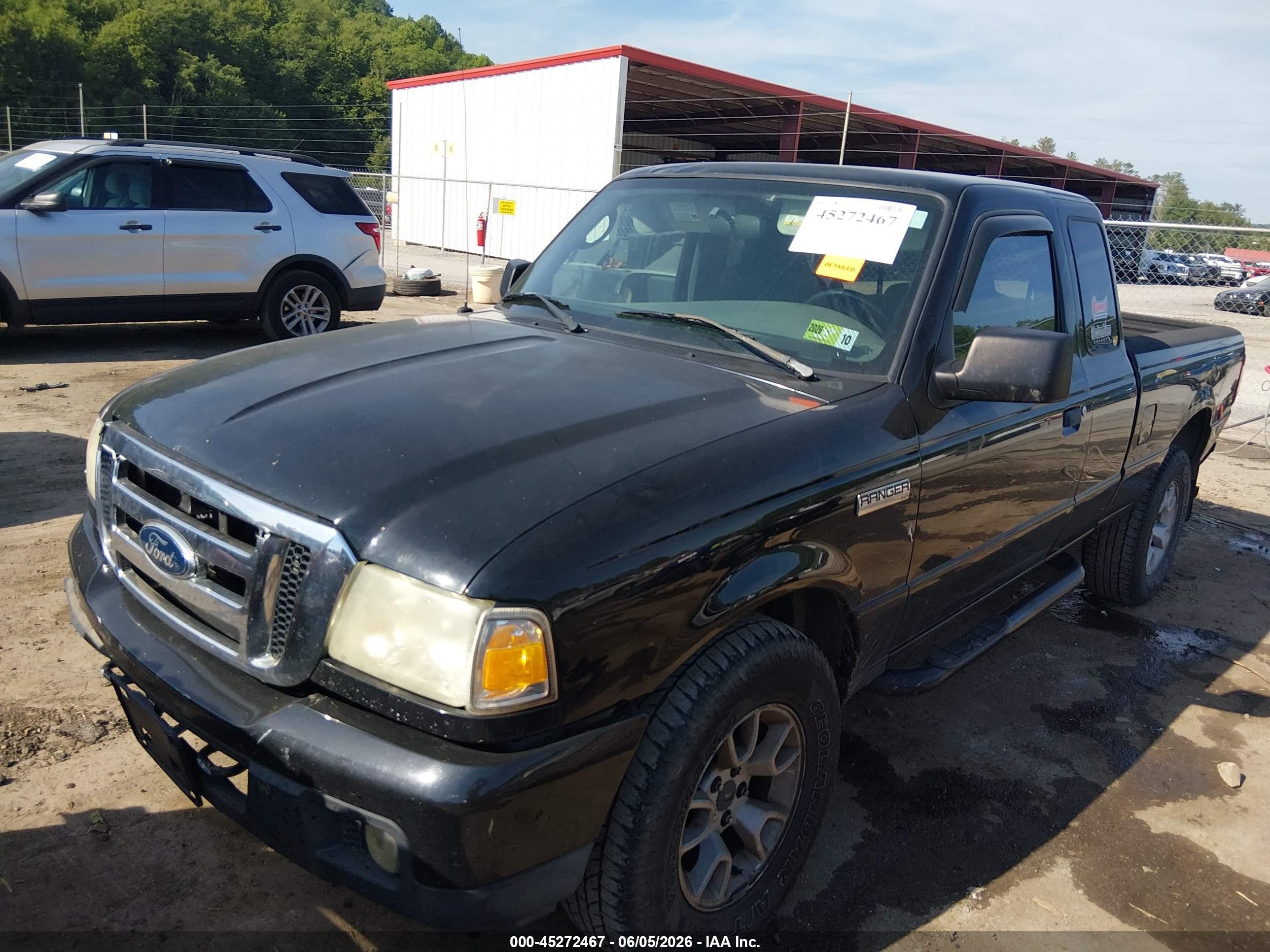 2007 Ford Ranger Fx4 Off-road/sport/xl/xlt Black vin: 1FTZR15E67PA40852