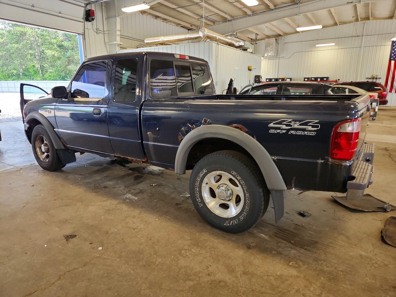 2001 Ford Ranger Super Cab Blue vin: 1FTZR15E71PA00836