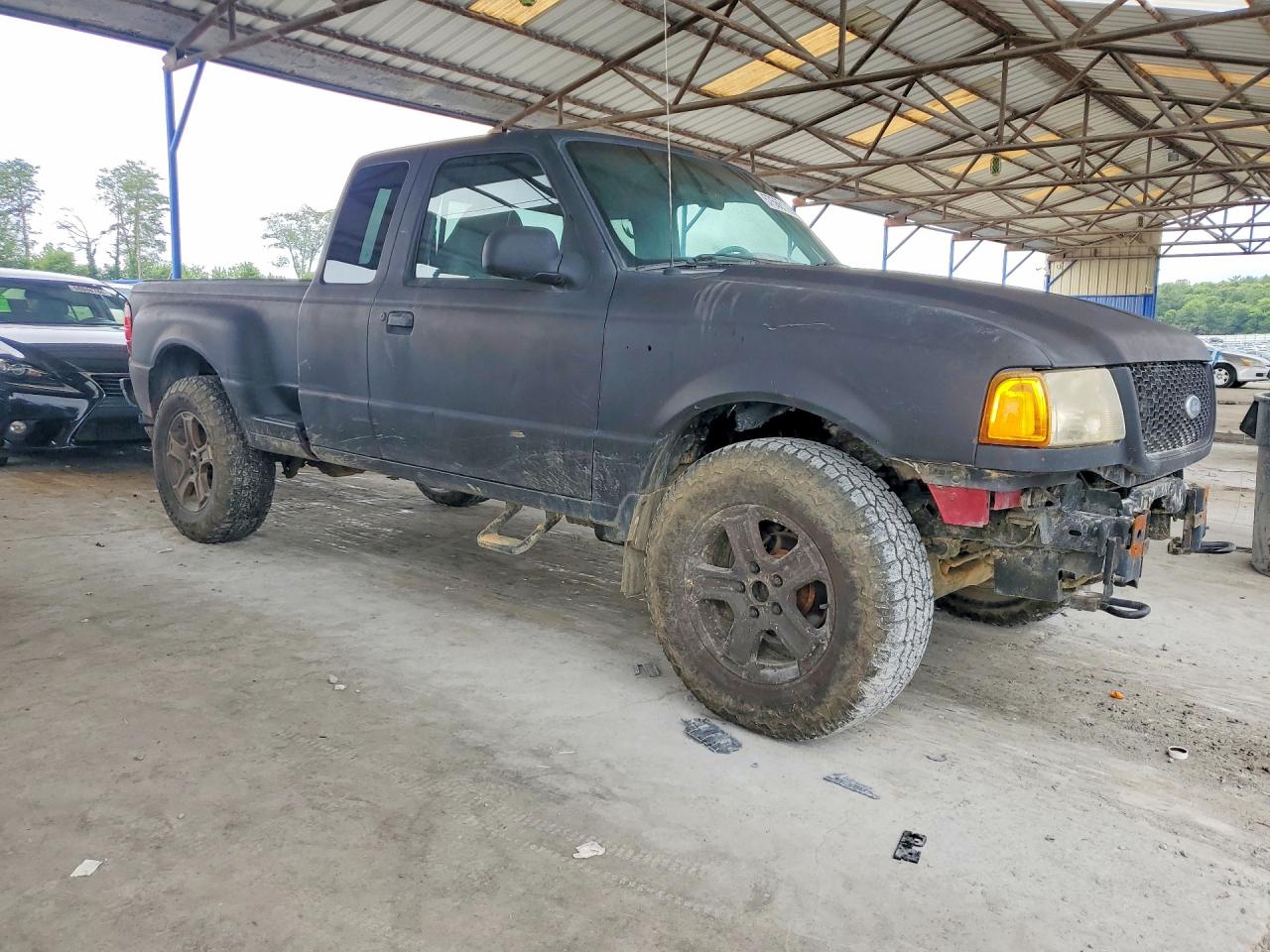 2001 Ford Ranger Super Cab Black vin: 1FTZR15E71PA02537