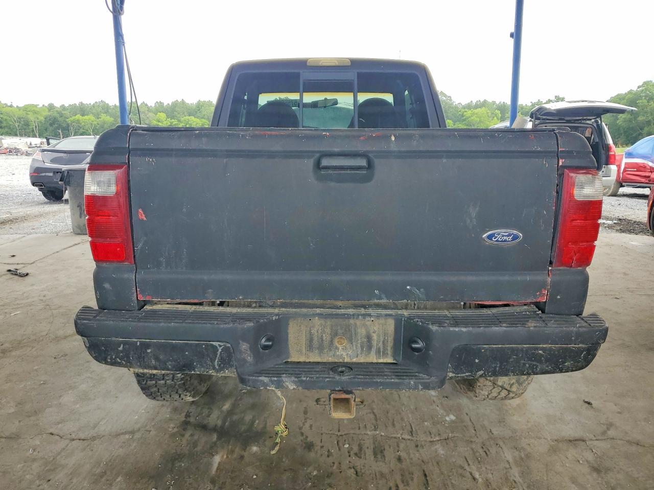 2001 Ford Ranger Super Cab Black vin: 1FTZR15E71PA02537