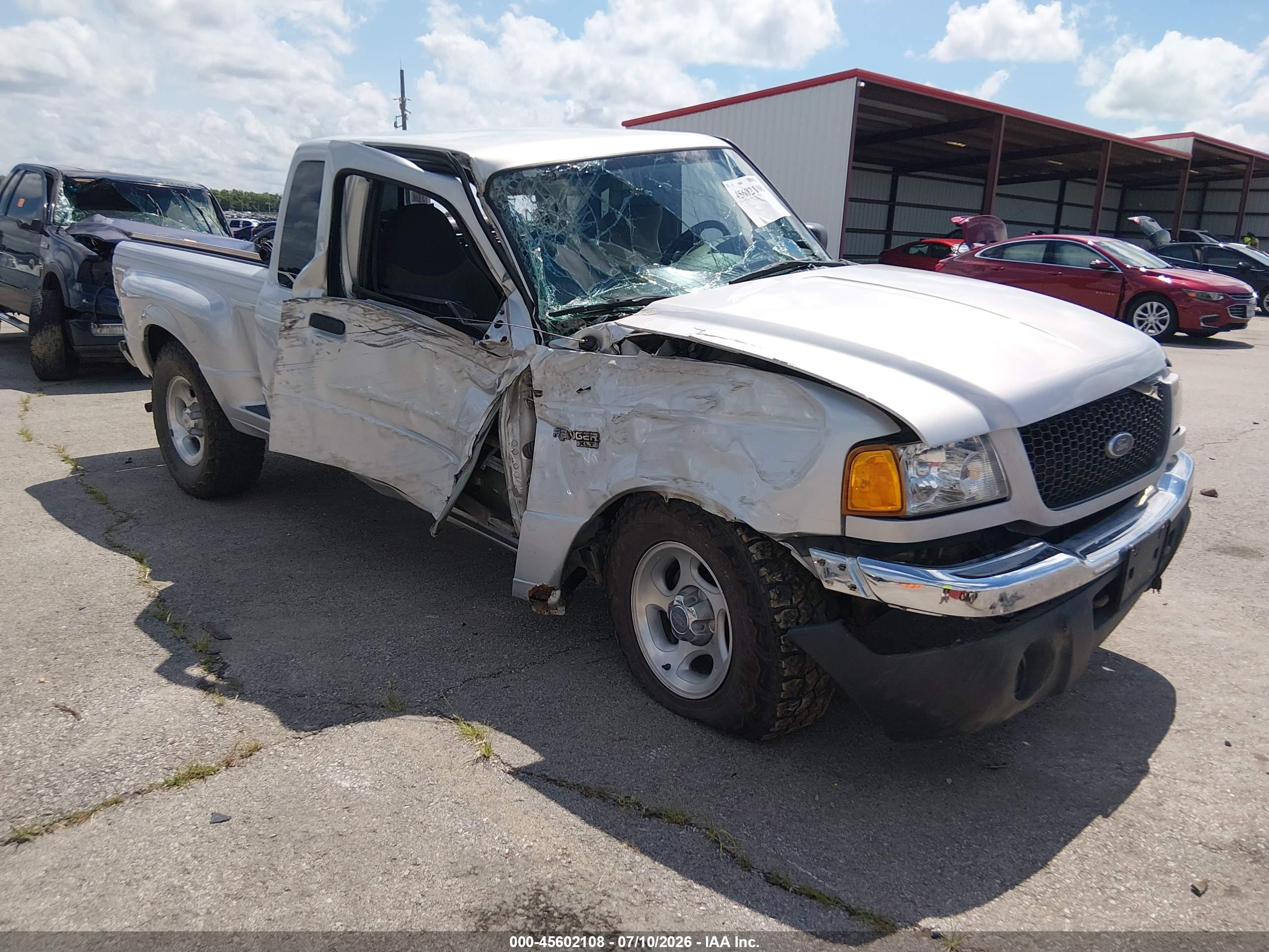 2001 Ford Ranger Edge/xlt Серебряный vin: 1FTZR15E71PB67780